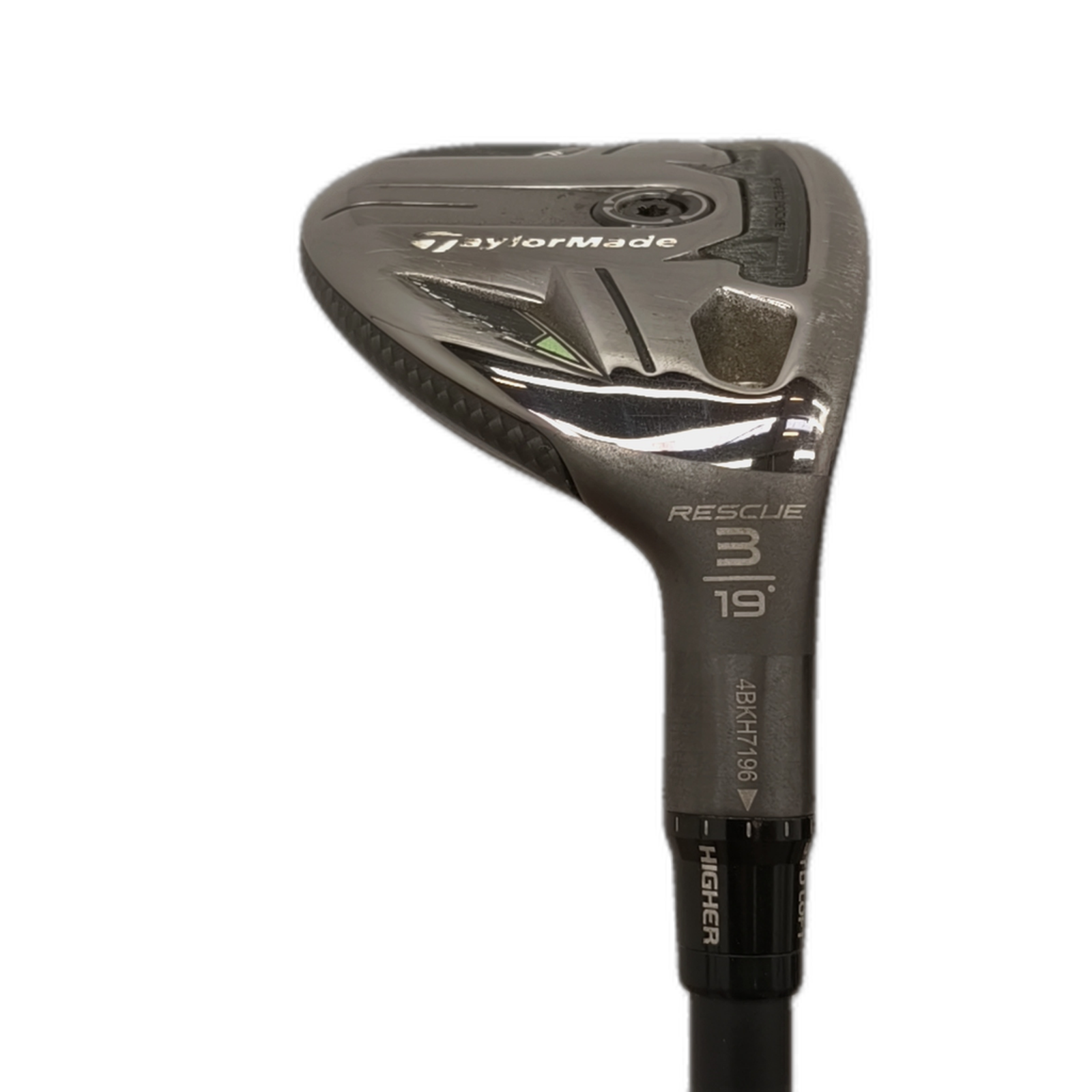 TaylorMade Qi35 Hybrid / Flex Stiff / #3/19 [model:silueta] [bg:handrolled]