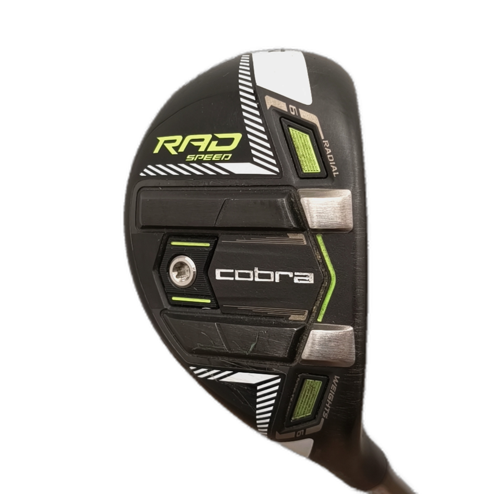 Cobra Radspeed Hybrid / Flex A-flex / #4/21 [model:silueta] [bg:handrolled]