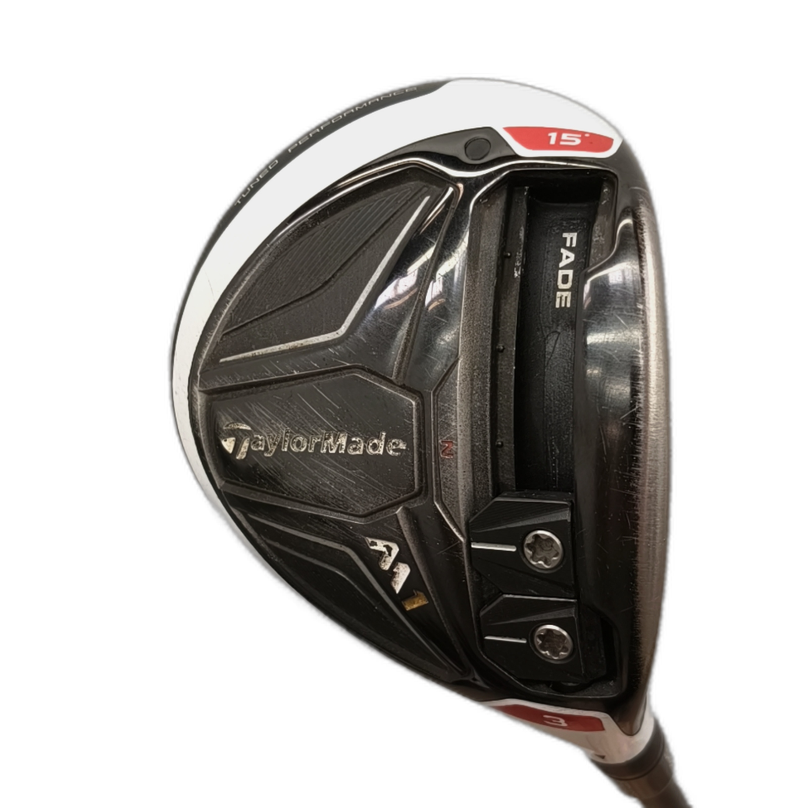 TaylorMade M1 Fairway Wood / Flex X-Stiff / #3/15 [model:silueta] [bg:handrolled]