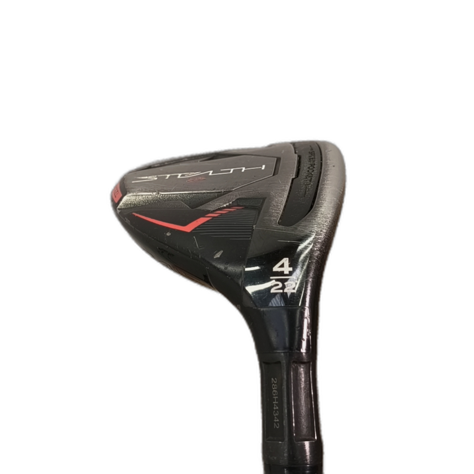TaylorMade Stealth 2 Hybrid / Flex Regular / #4/22 [model:silueta] [bg:handrolled]