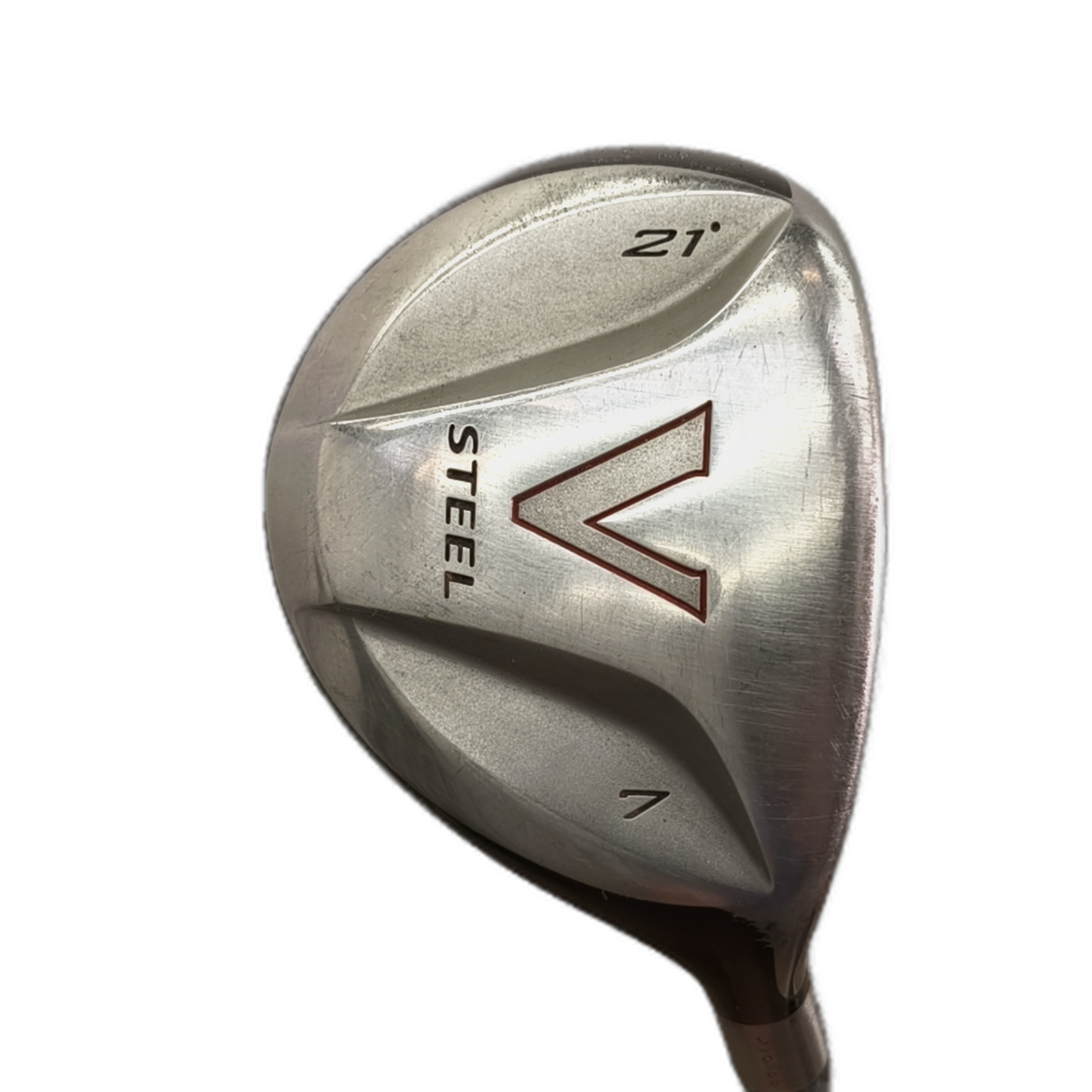 TaylorMade V-steel Fairway Wood / Flex Regular / #7/21 [model:silueta] [bg:handrolled]