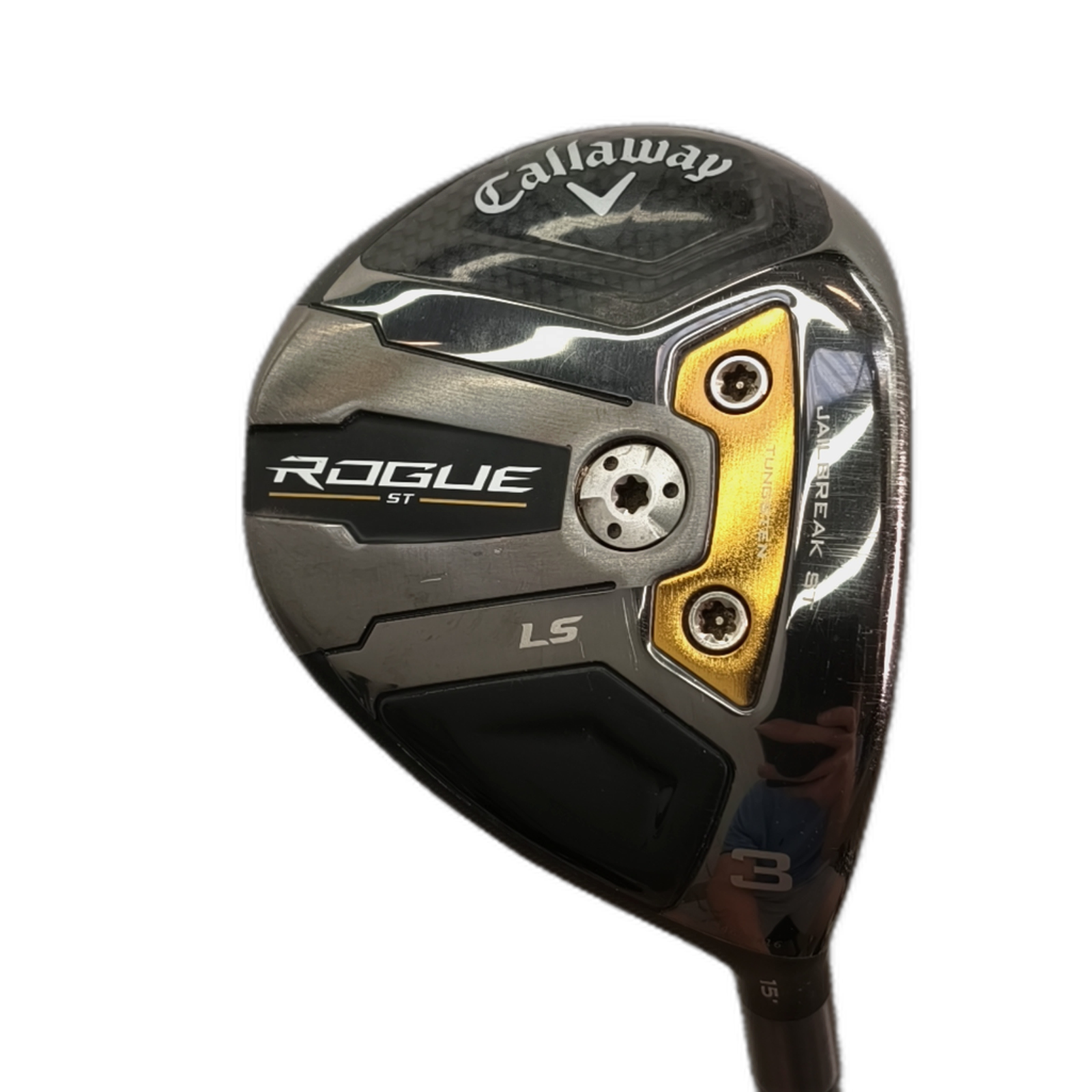 Callaway Rogue ST LS Fairway Wood / Flex Regular / #3/15 [model:silueta] [bg:handrolled]
