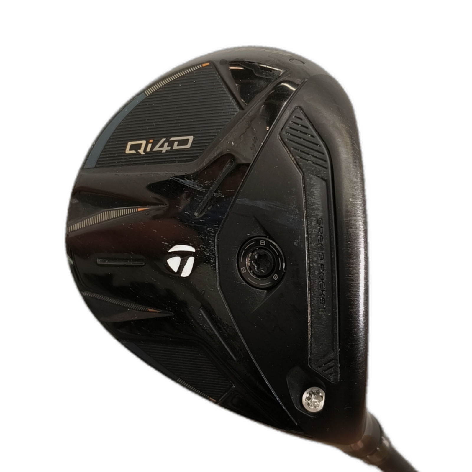 TaylorMade QI4D Fairway Wood / Flex Stiff / #5/18 [model:silueta] [bg:handrolled]