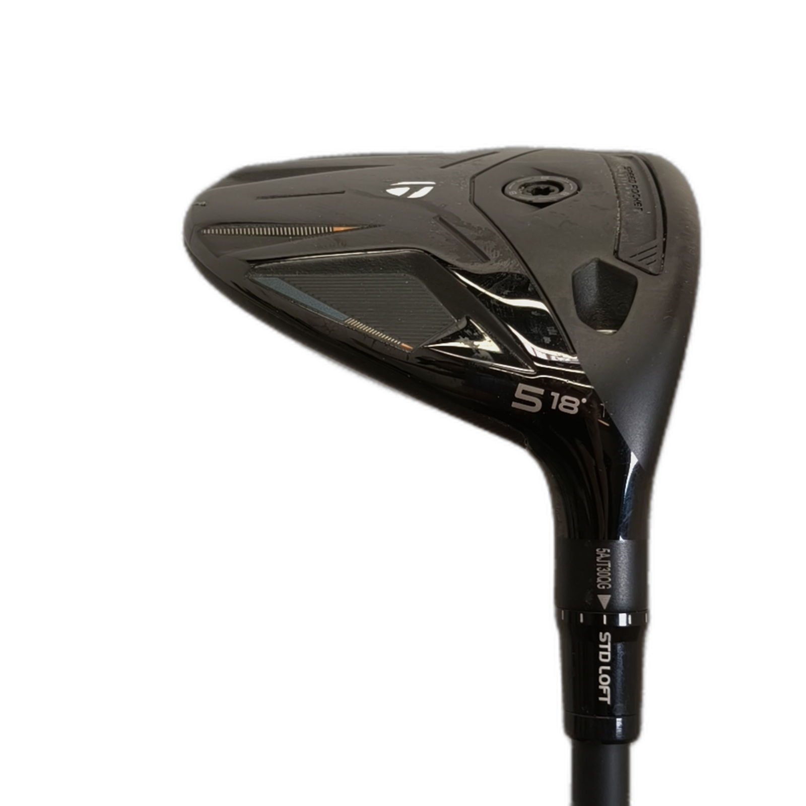 TaylorMade QI4D Fairway Wood / Flex Stiff / #5/18 [model:silueta] [bg:handrolled]