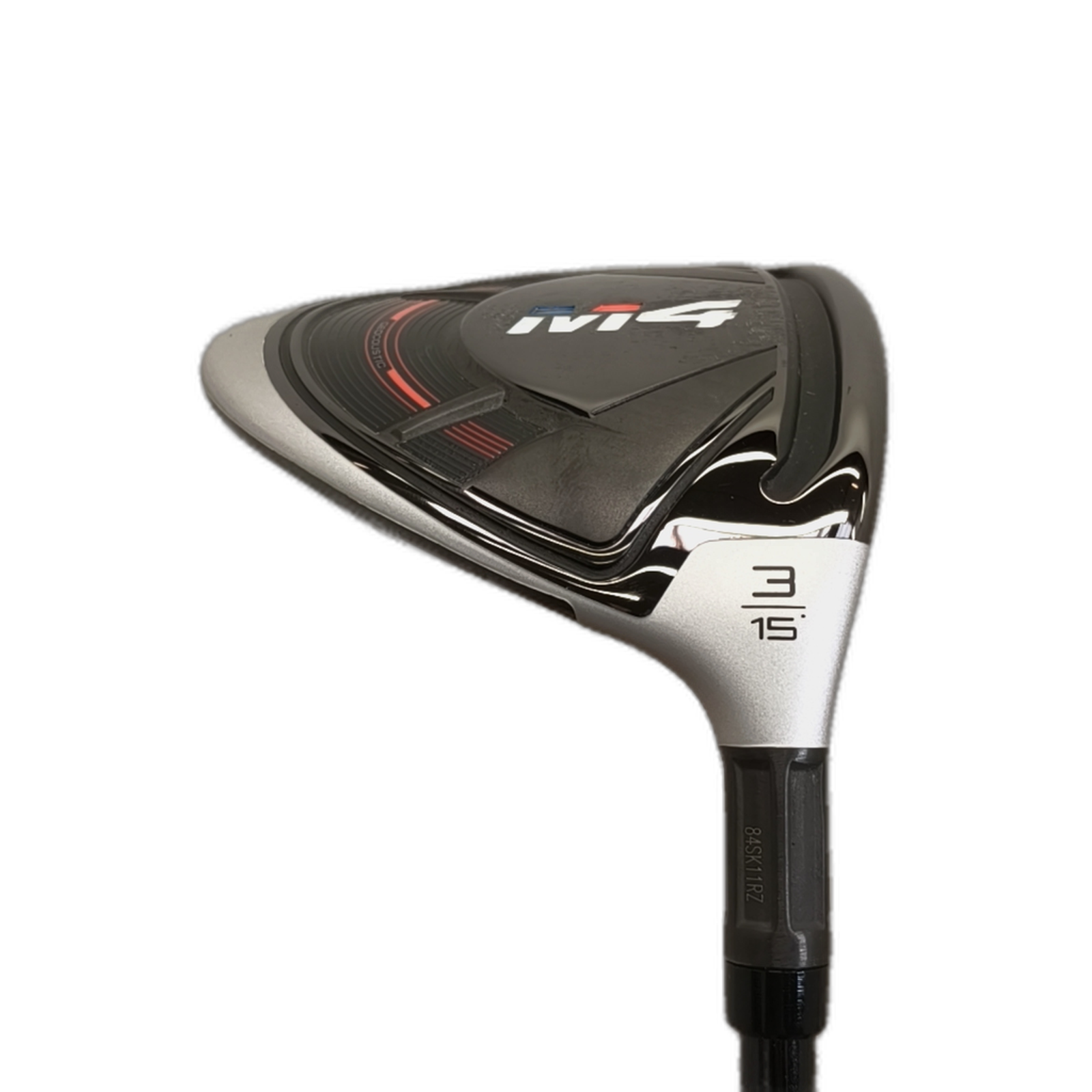 TaylorMade M4 2018 Fairway Wood / Flex Regular / #3/15 [model:silueta] [bg:handrolled]
