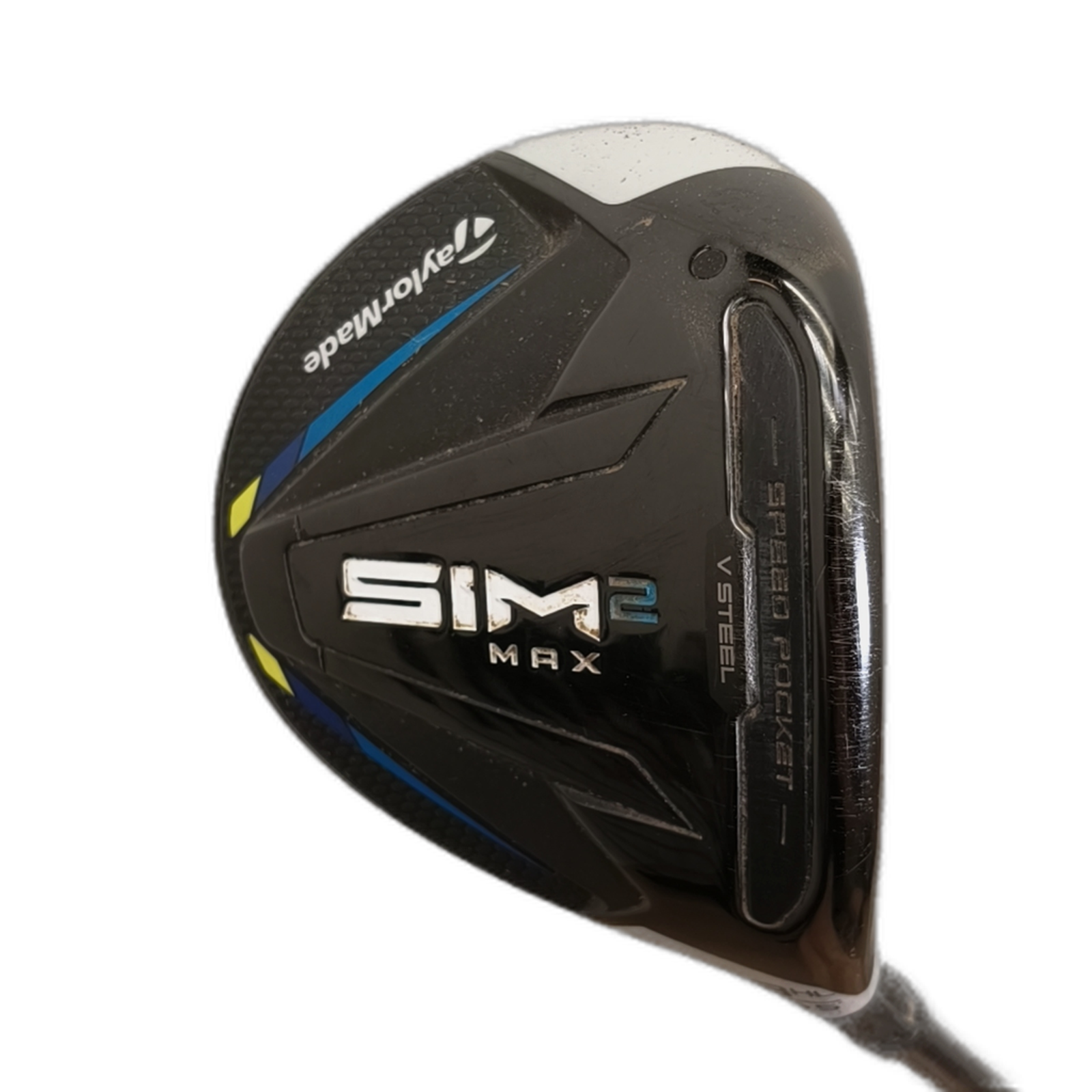 TaylorMade SIM2 Max Fairway Wood / Flex Regular / #3/16.5 [model:silueta] [bg:handrolled]