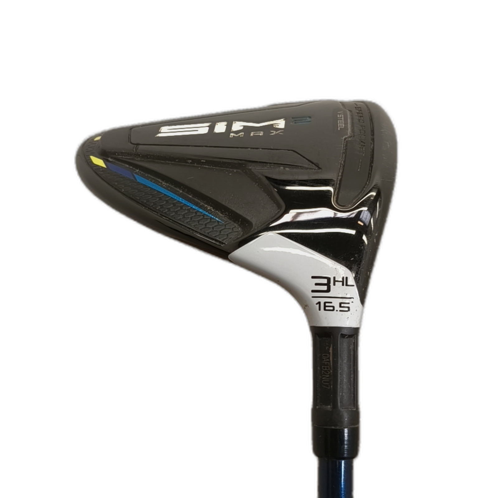TaylorMade SIM2 Max Fairway Wood / Flex Regular / #3/16.5 [model:silueta] [bg:handrolled]