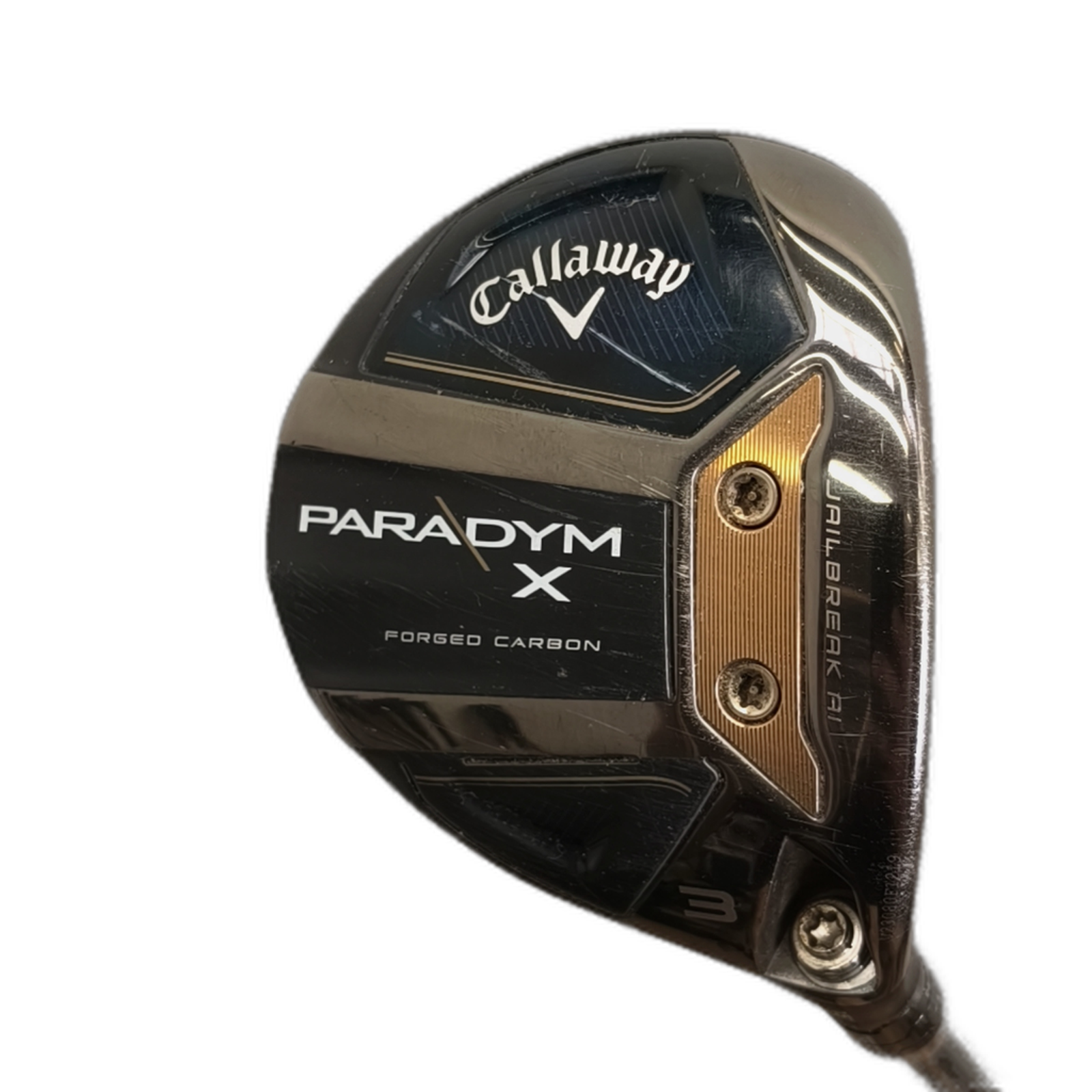 Callaway Paradym X Fairway Wood / Flex Regular / #3/15 [model:silueta] [bg:handrolled]