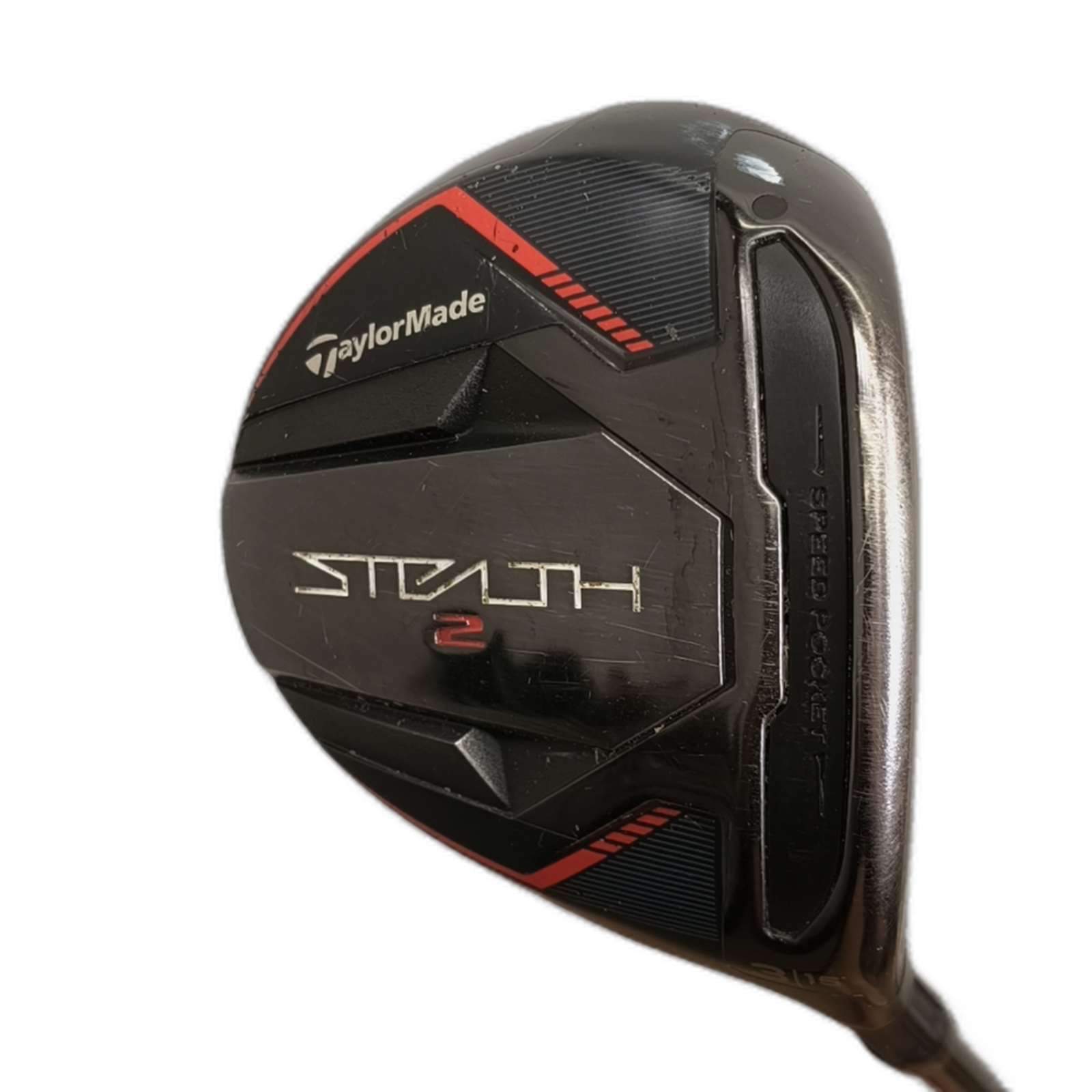 TaylorMade Stealth 2 Fairway Wood / Flex Regular / #3/15 [model:silueta] [bg:handrolled]