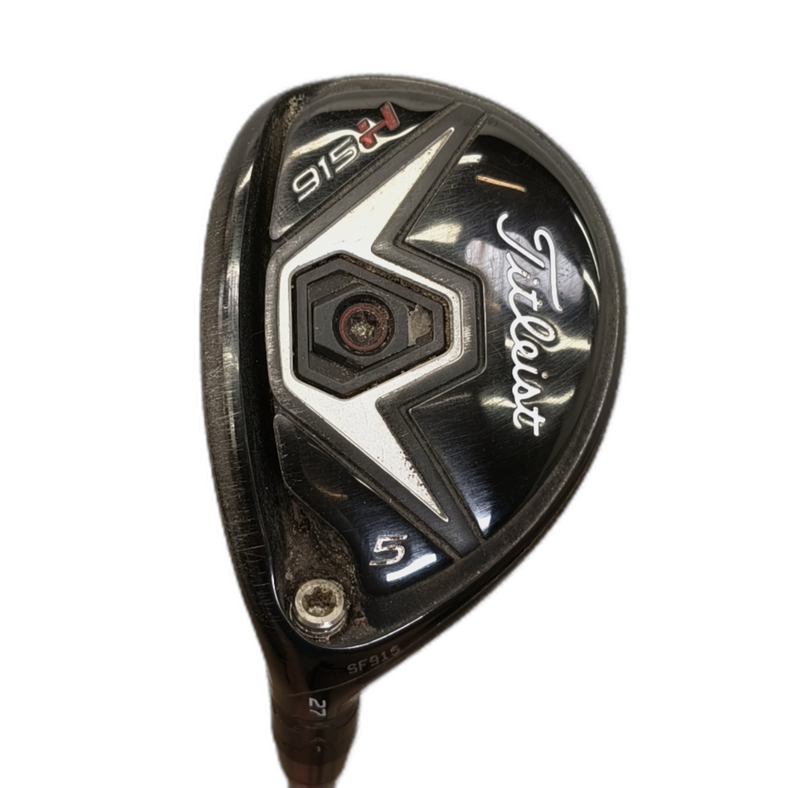 Venstre Titleist 915H Hybrid / Flex Regular / #5/27 [model:silueta] [bg:handrolled]