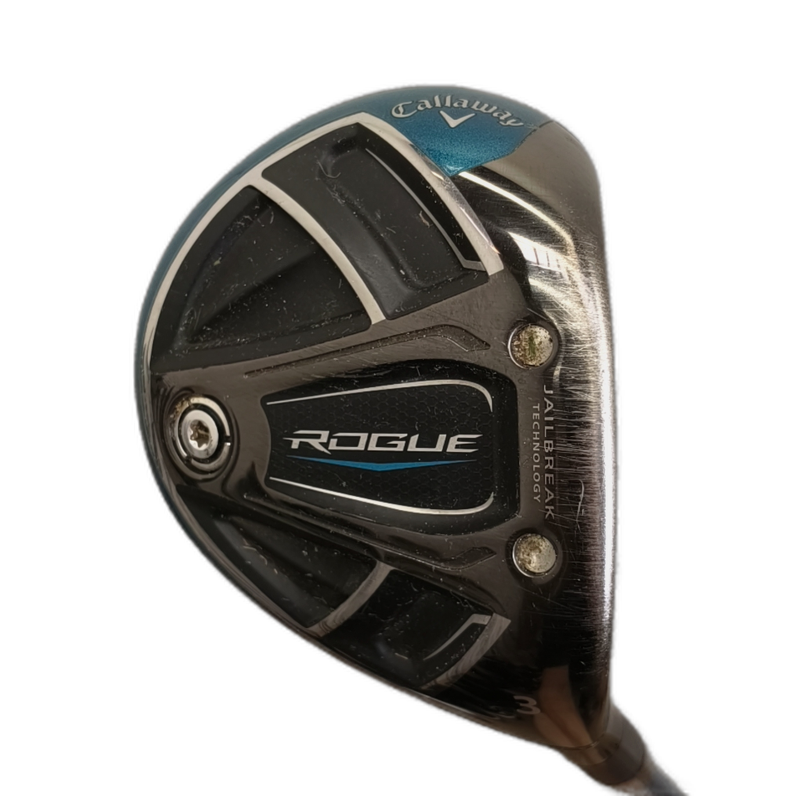 Callaway Rogue Fairway Wood / Flex Stiff / #3/15 [model:silueta] [bg:handrolled]