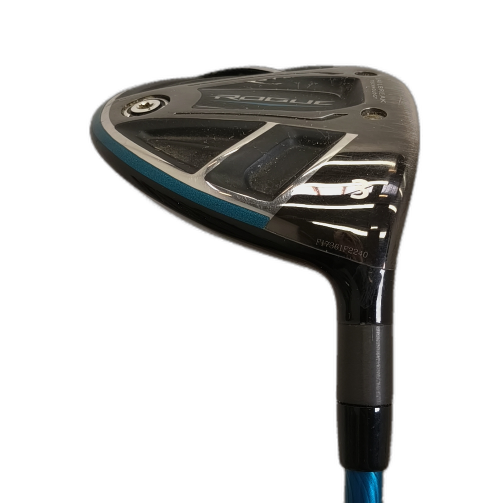 Callaway Rogue Fairway Wood / Flex Stiff / #3/15 [model:silueta] [bg:handrolled]