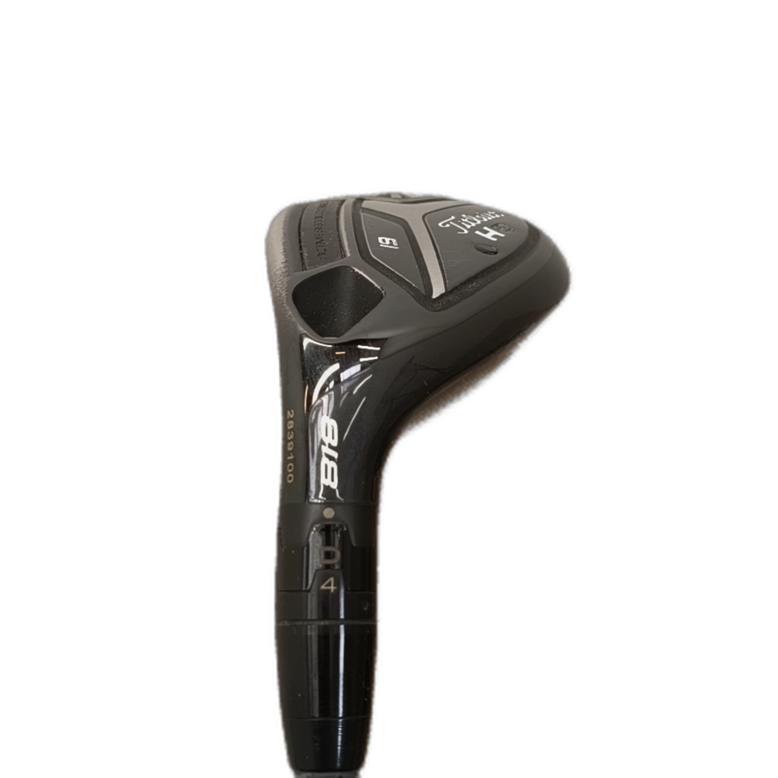 Venstre Titleist H2 818 Hybrid / Flex X-Stiff / #3/19 [model:silueta] [bg:handrolled]