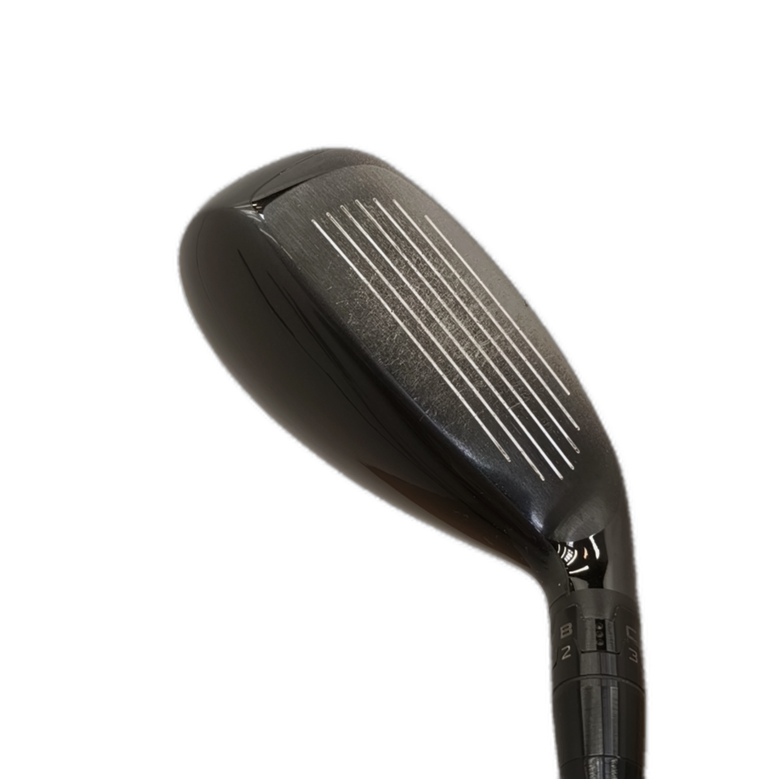 Venstre Titleist H2 818 Hybrid / Flex X-Stiff / #3/19 [model:silueta] [bg:handrolled]