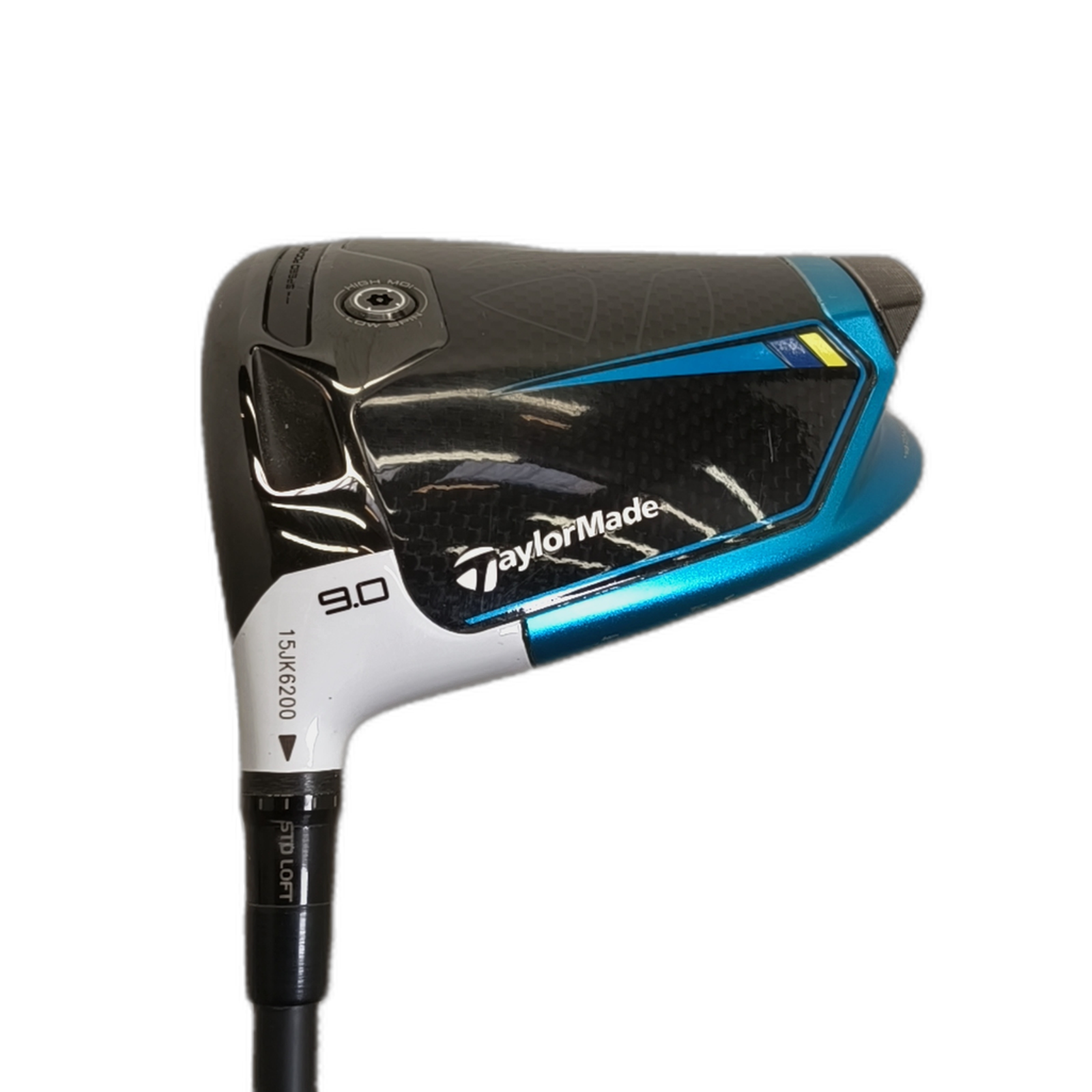 Venstre TaylorMade SIM2 Driver / Flex X-Stiff / Loft 9 [model:silueta] [bg:handrolled]