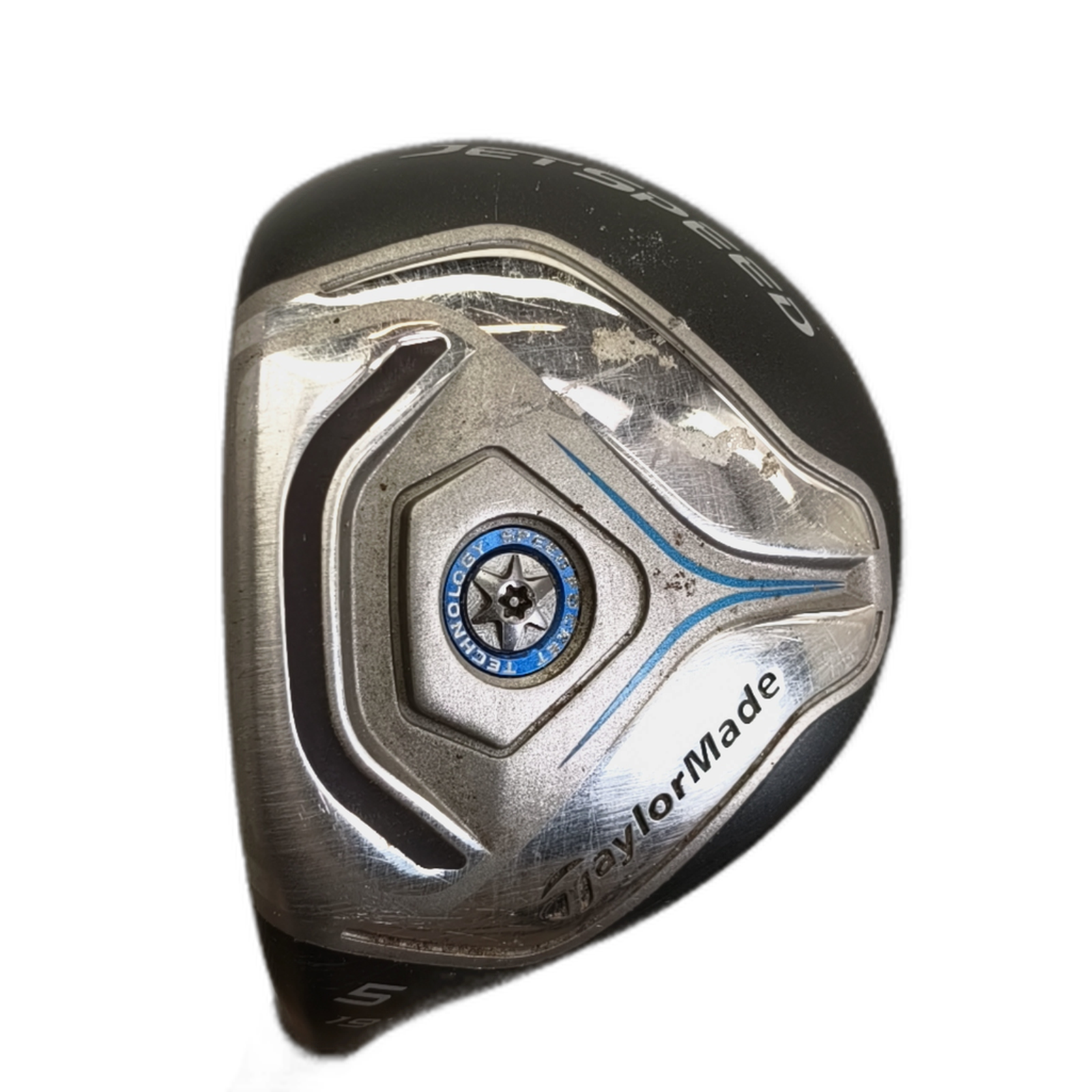 Venstre TaylorMade Jetspeed Fairway Wood / Flex Regular / #5/19 [model:silueta] [bg:handrolled]