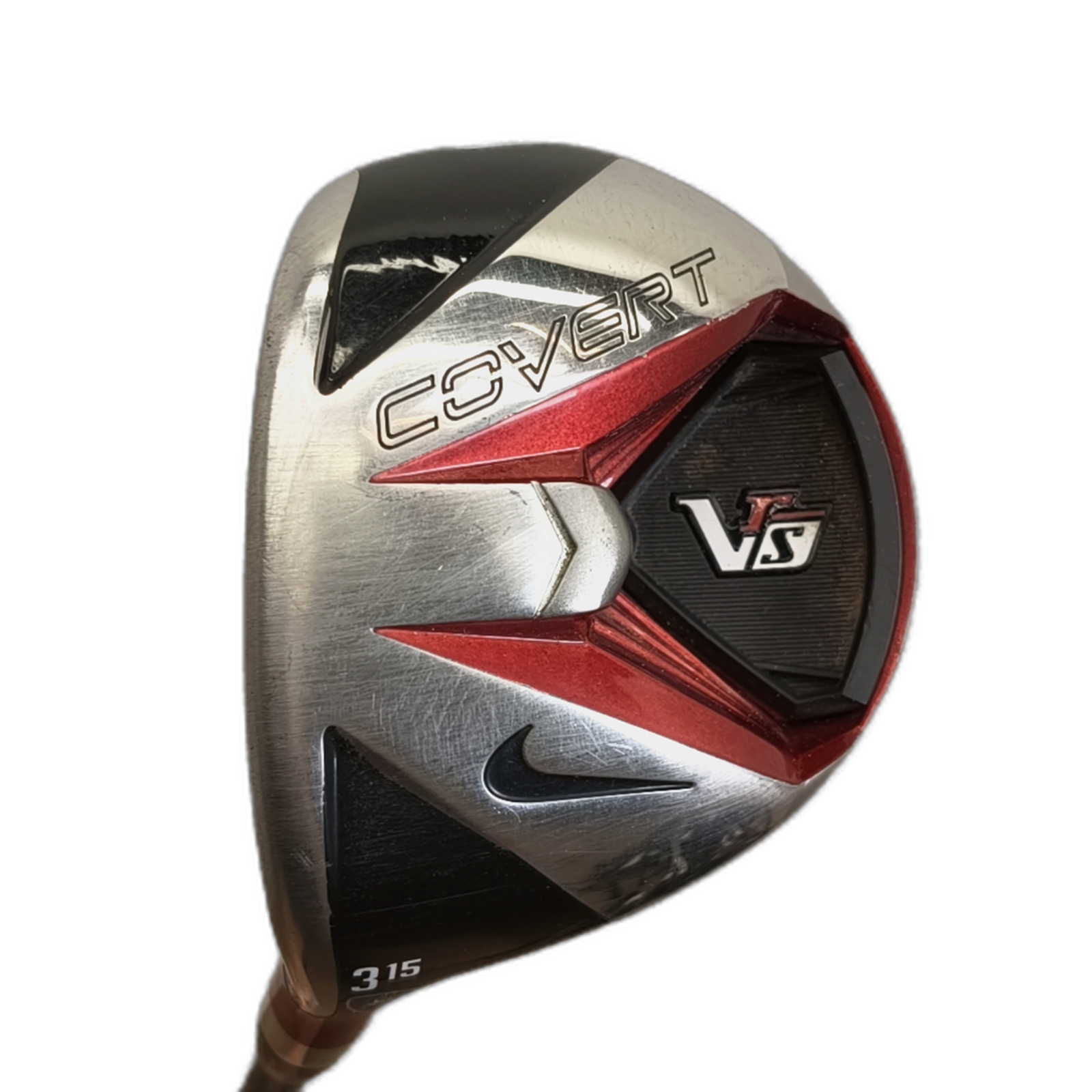 Venstre Nike Covert VRS Fairway Wood / Flex regf / #3/15 [model:silueta] [bg:handrolled]