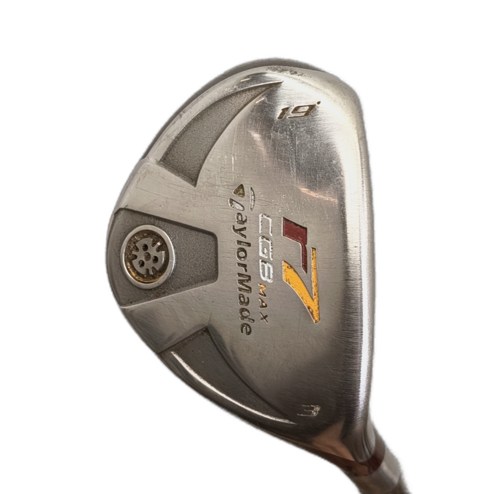 TaylorMade R7 CGB Max Hybrid / Flex Stiff / #3/19 [model:silueta] [bg:handrolled]