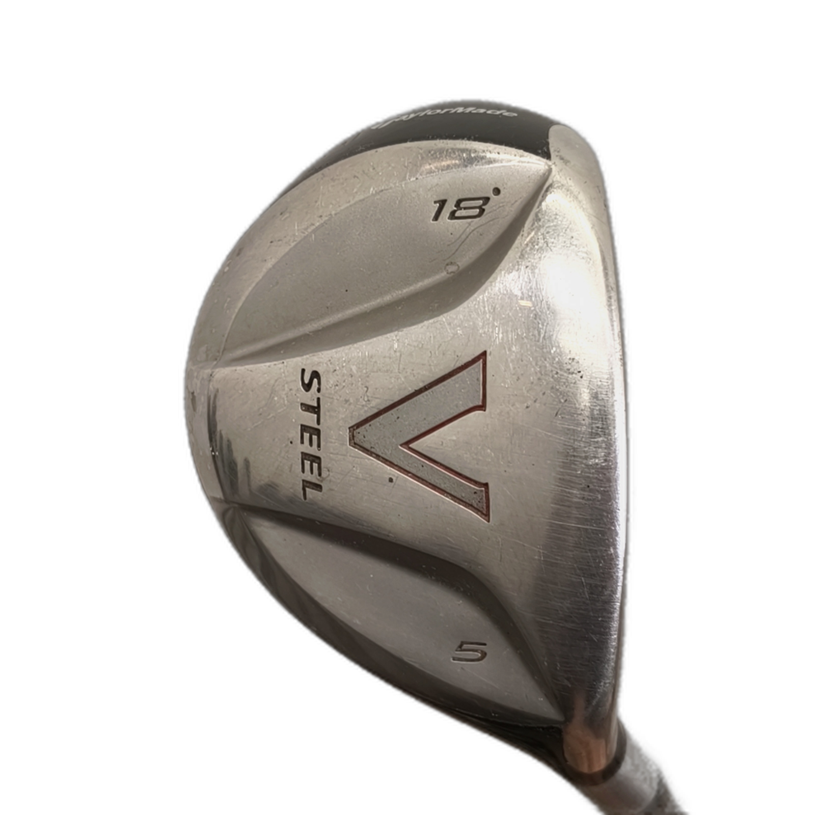TaylorMade V-steel Fairway Wood / Flex Regular / #5/18 [model:silueta] [bg:handrolled]