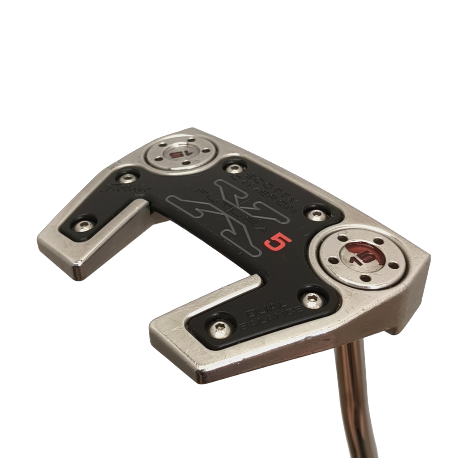 Titleist Futura X5 Putter / 38" [model:birefnet-general] [bg:handrolled]