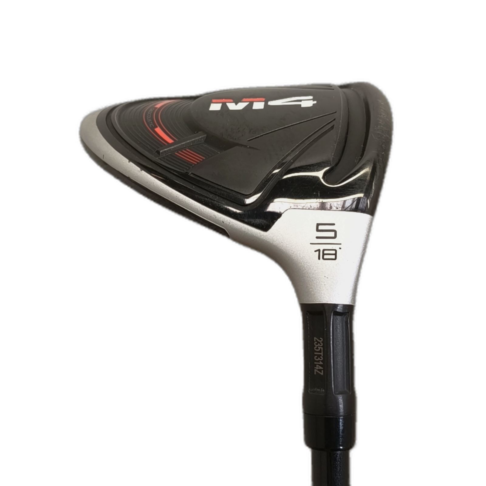 TaylorMade M4 2021 Fairway Wood / Flex A-flex / #5/18 [model:silueta] [bg:handrolled]