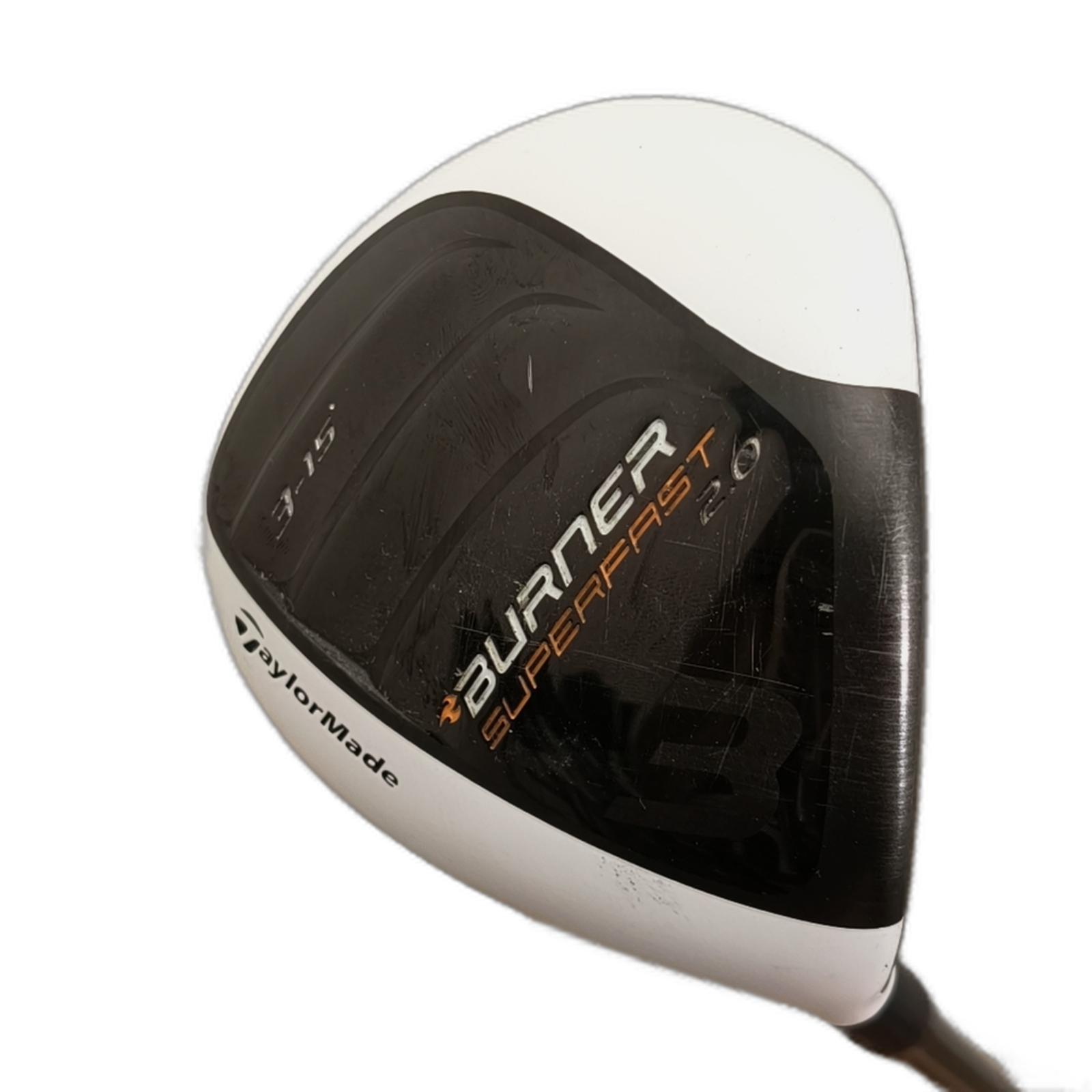 TaylorMade Burner Superfast 2.0 Fairway Wood / Flex Stiff / #3/15 [model:silueta] [bg:handrolled]
