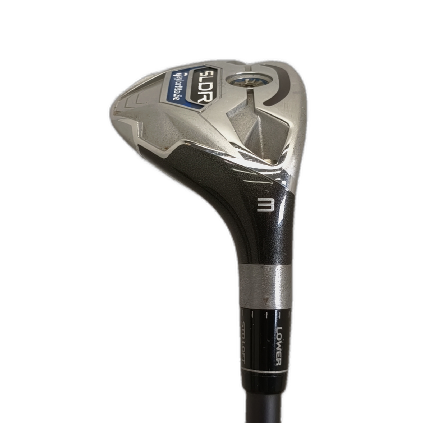 TaylorMade SLDR Hybrid / Flex Stiff / #3/19 [model:silueta] [bg:handrolled]