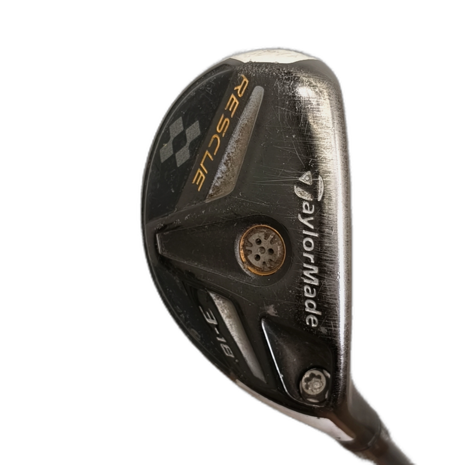 TaylorMade Rescue Hybrid / Flex Regular / #3/18 [model:silueta] [bg:handrolled]
