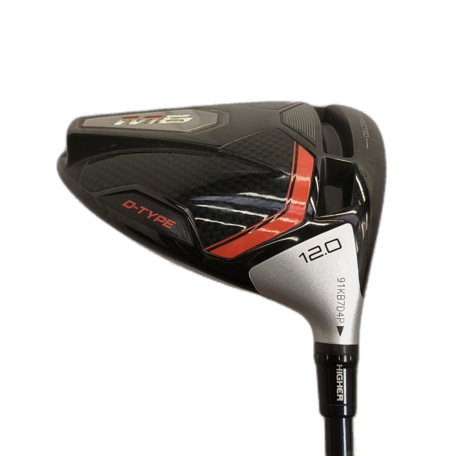 TaylorMade M6 D-Type Driver / Flex A-flex / Loft 12 [model:silueta] [bg:handrolled]