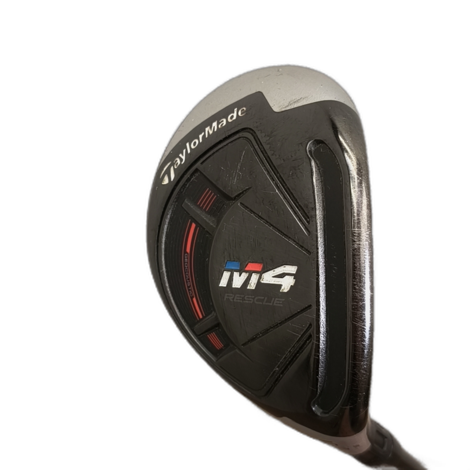 TaylorMade M4 2018 Hybrid / Flex A-flex / #5/25 [model:silueta] [bg:handrolled]