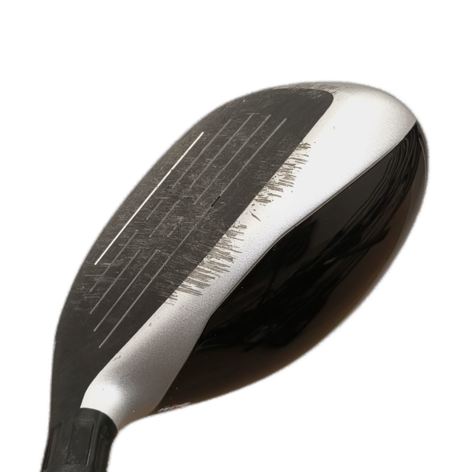 TaylorMade M4 2018 Hybrid / Flex A-flex / #5/25 [model:silueta] [bg:handrolled]