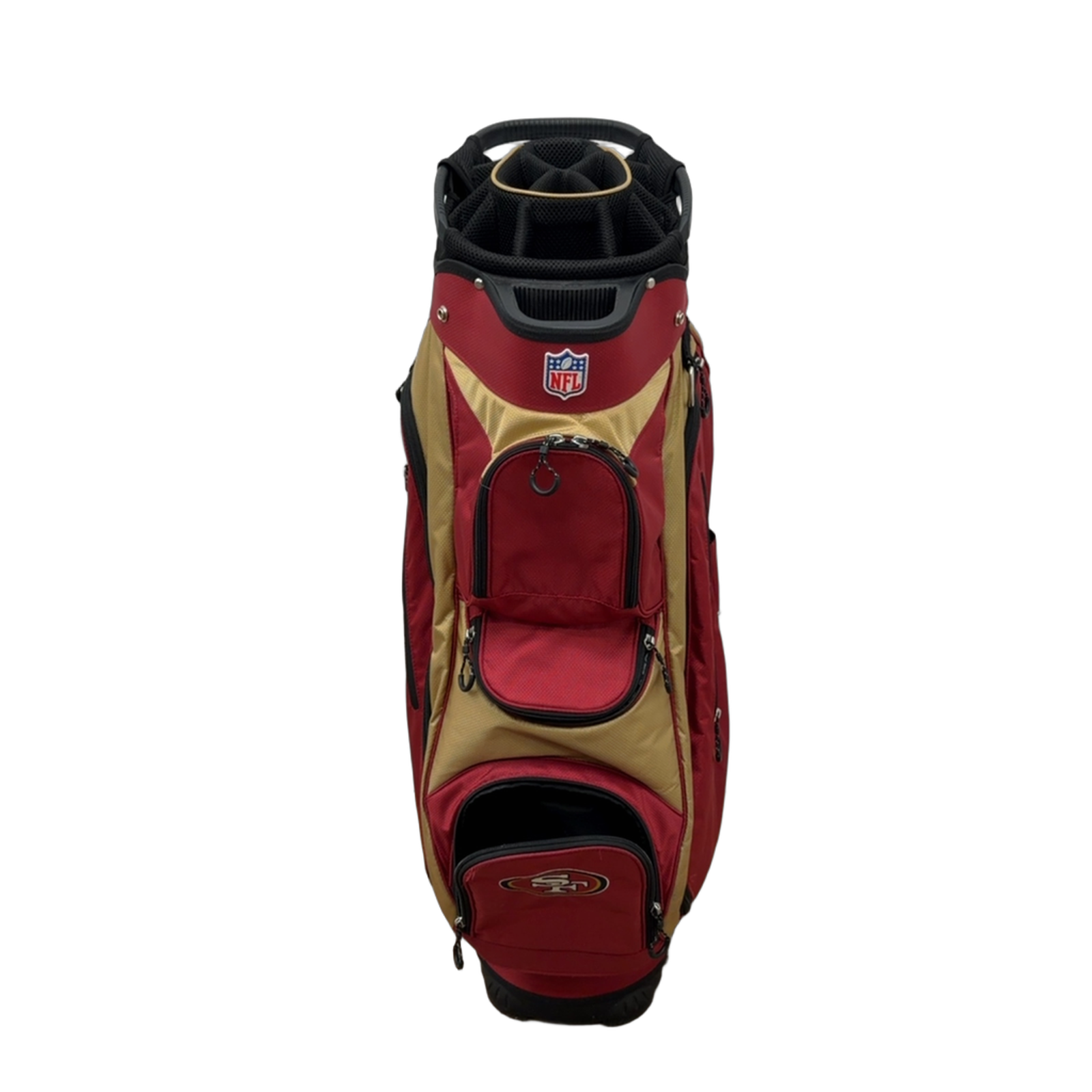 Wilson 49'ers Golfbag / 15-Way / Rot [model:birefnet-general] [bg:handrolled]
