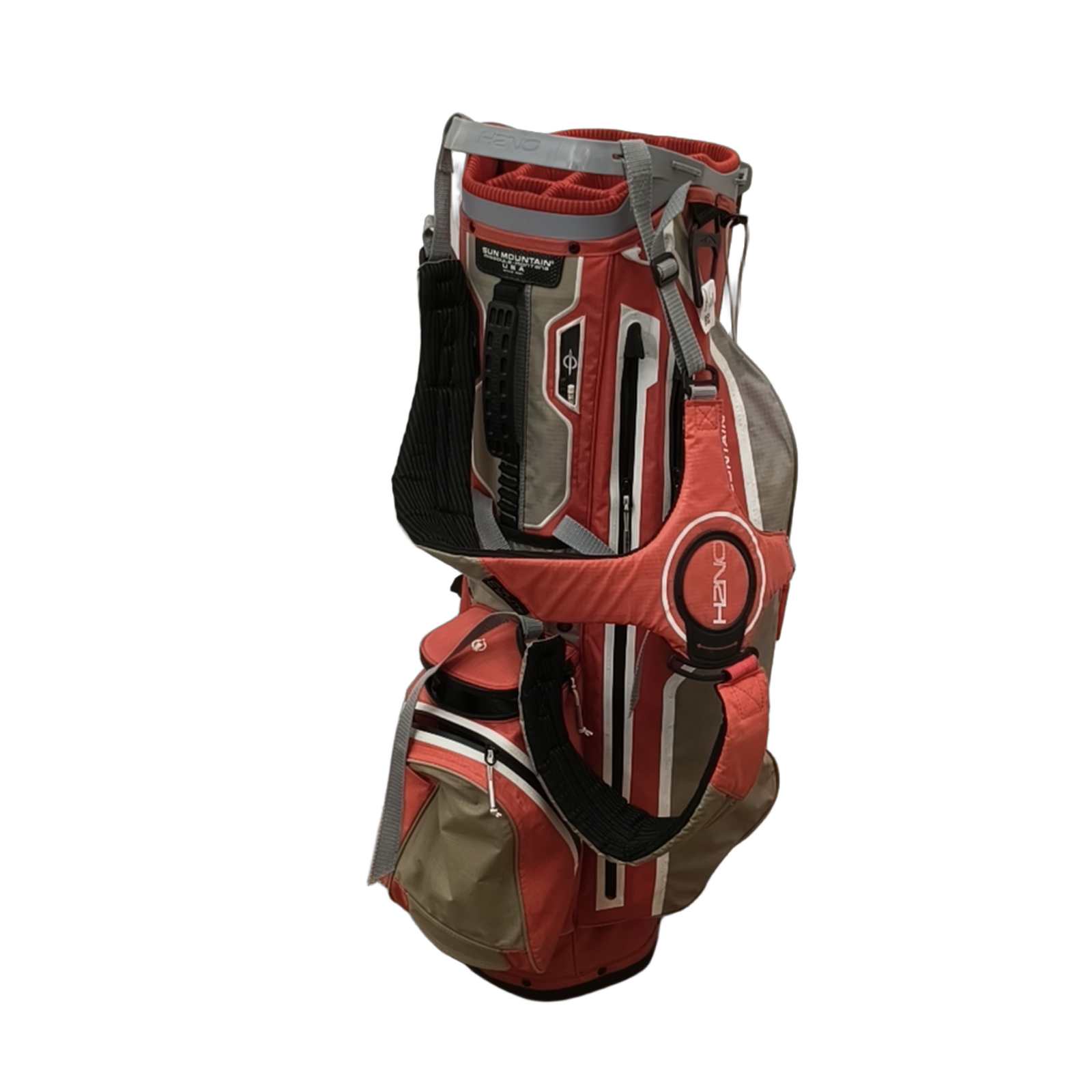 Sun Mountain H2NO Golf Bag / 14-Rum / Rød [model:birefnet-general] [bg:handrolled]