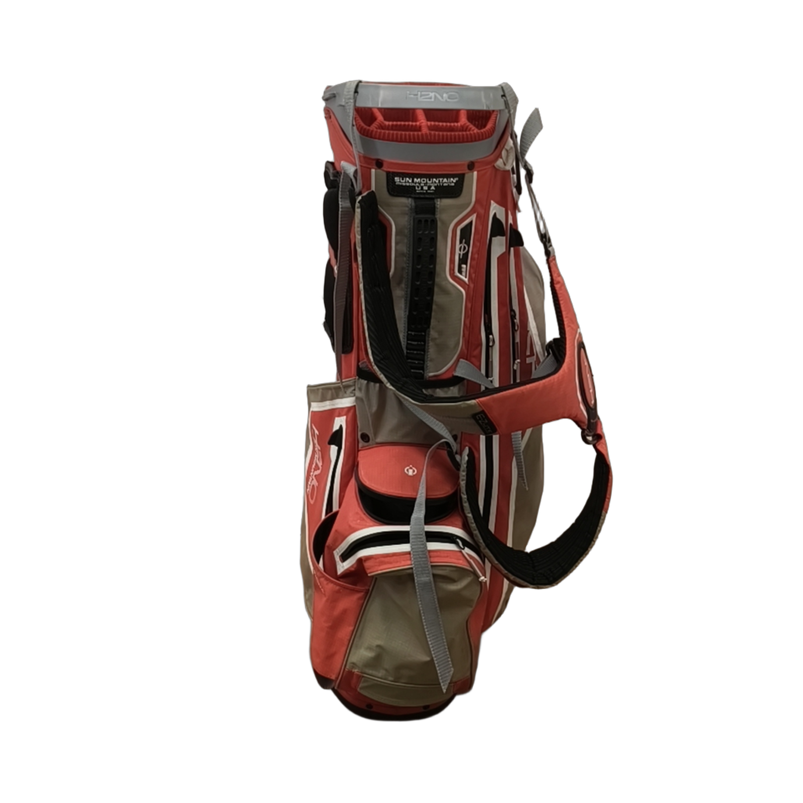 Sun Mountain H2NO Golf Bag / 14-Rum / Rød [model:birefnet-general] [bg:handrolled]