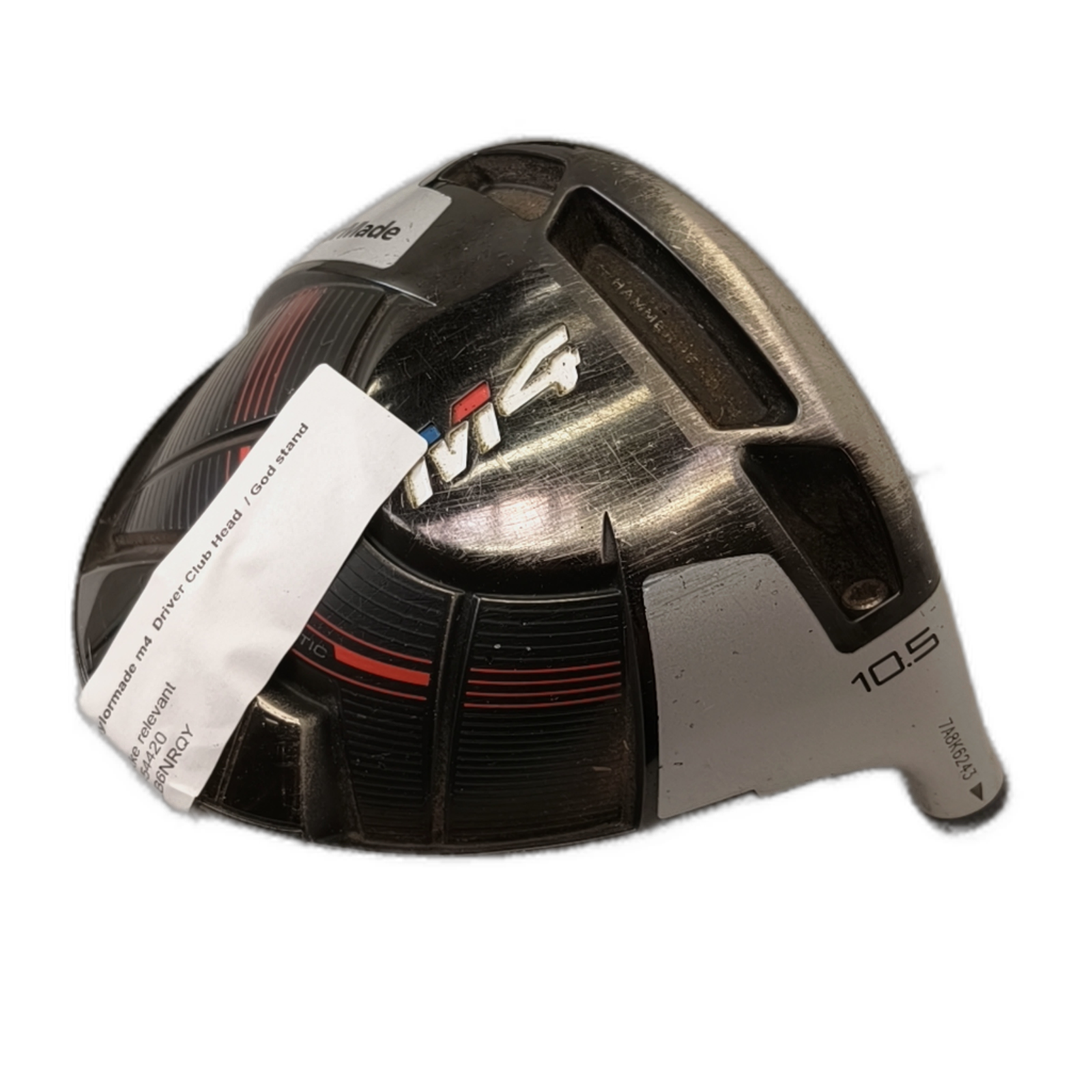 TaylorMade M4 2018 Driver Hoved / Loft 10.5 [model:silueta] [bg:handrolled]