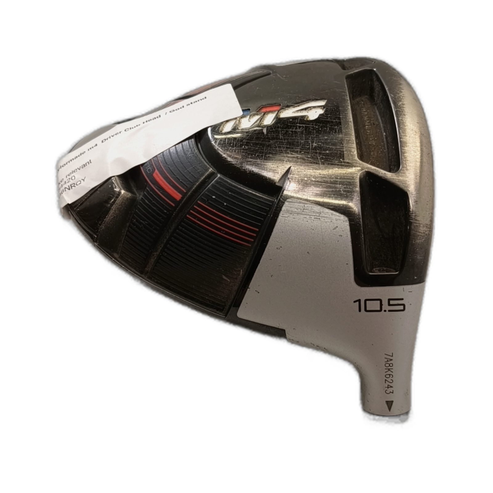 TaylorMade M4 2018 Driver Hoved / Loft 10.5 [model:silueta] [bg:handrolled]