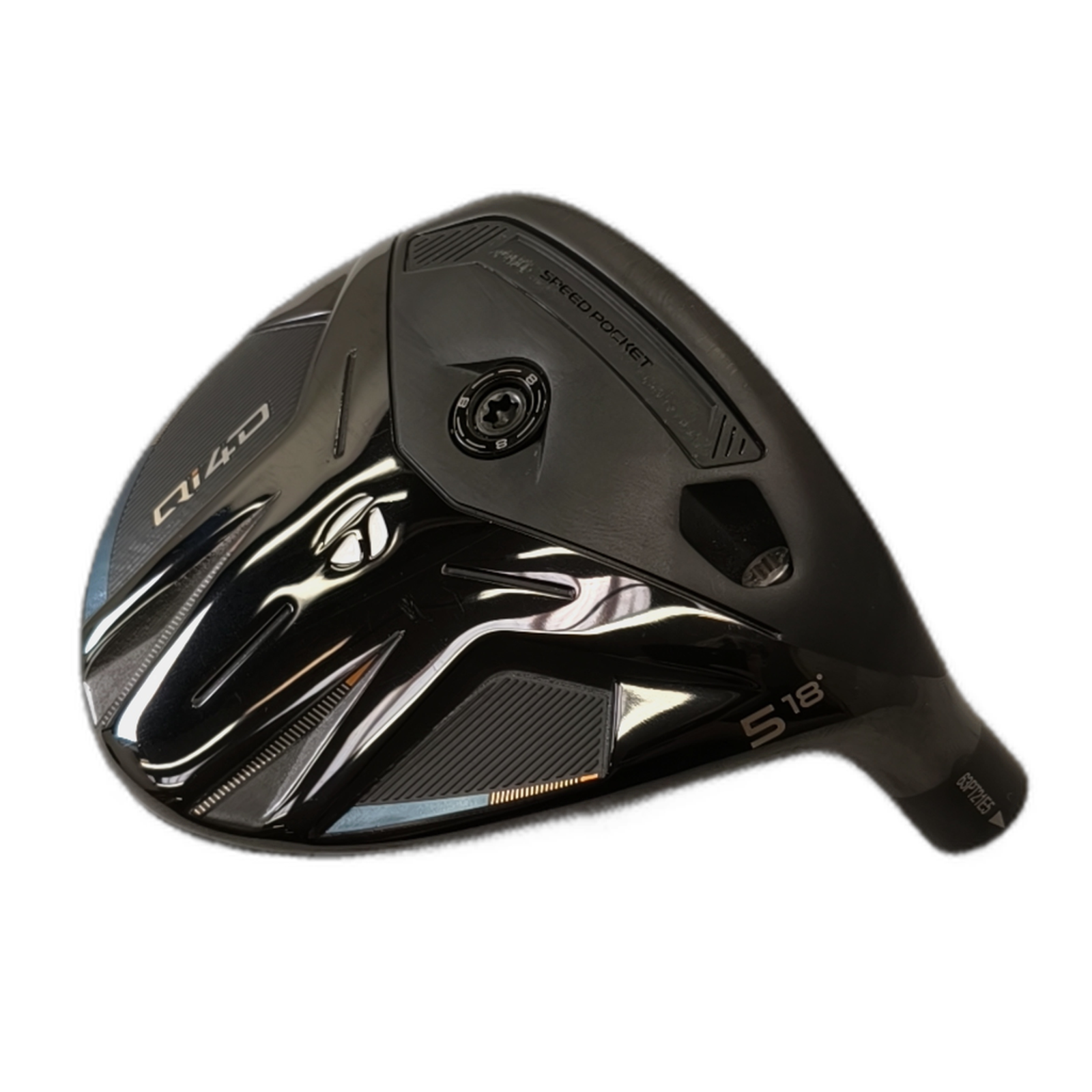 TaylorMade Qi4D #5 Fairway Hoved / Loft 18 [model:silueta] [bg:handrolled]