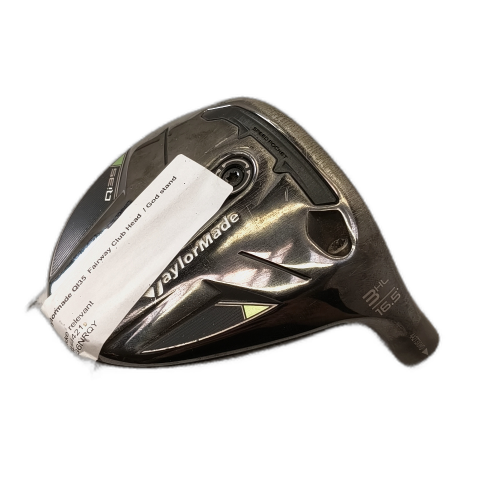 TaylorMade Qi35 #3 Fairway Hoved / Loft 16.5 [model:silueta] [bg:handrolled]