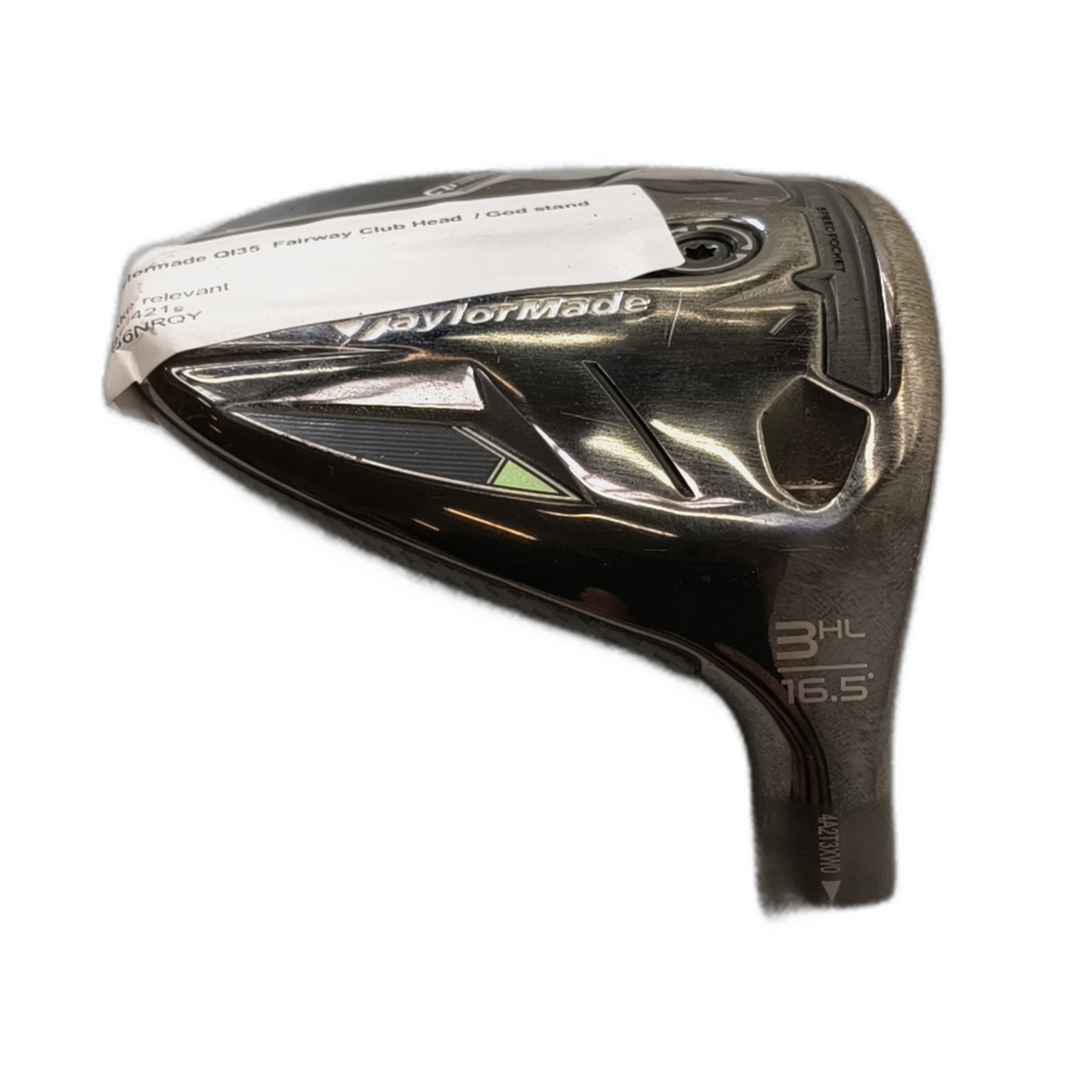 TaylorMade Qi35 #3 Fairway Hoved / Loft 16.5 [model:silueta] [bg:handrolled]