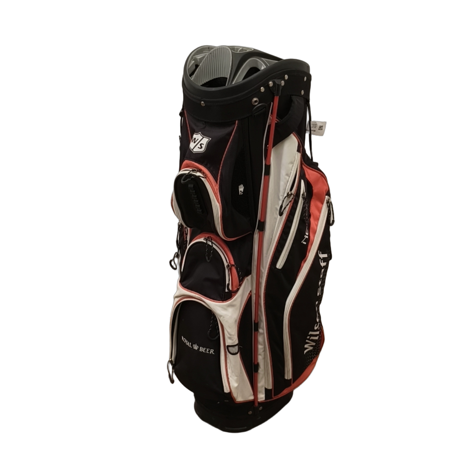 Wilson Staff Nexus Golf Bag / 11-Rum / Sort [model:birefnet-general] [bg:handrolled]
