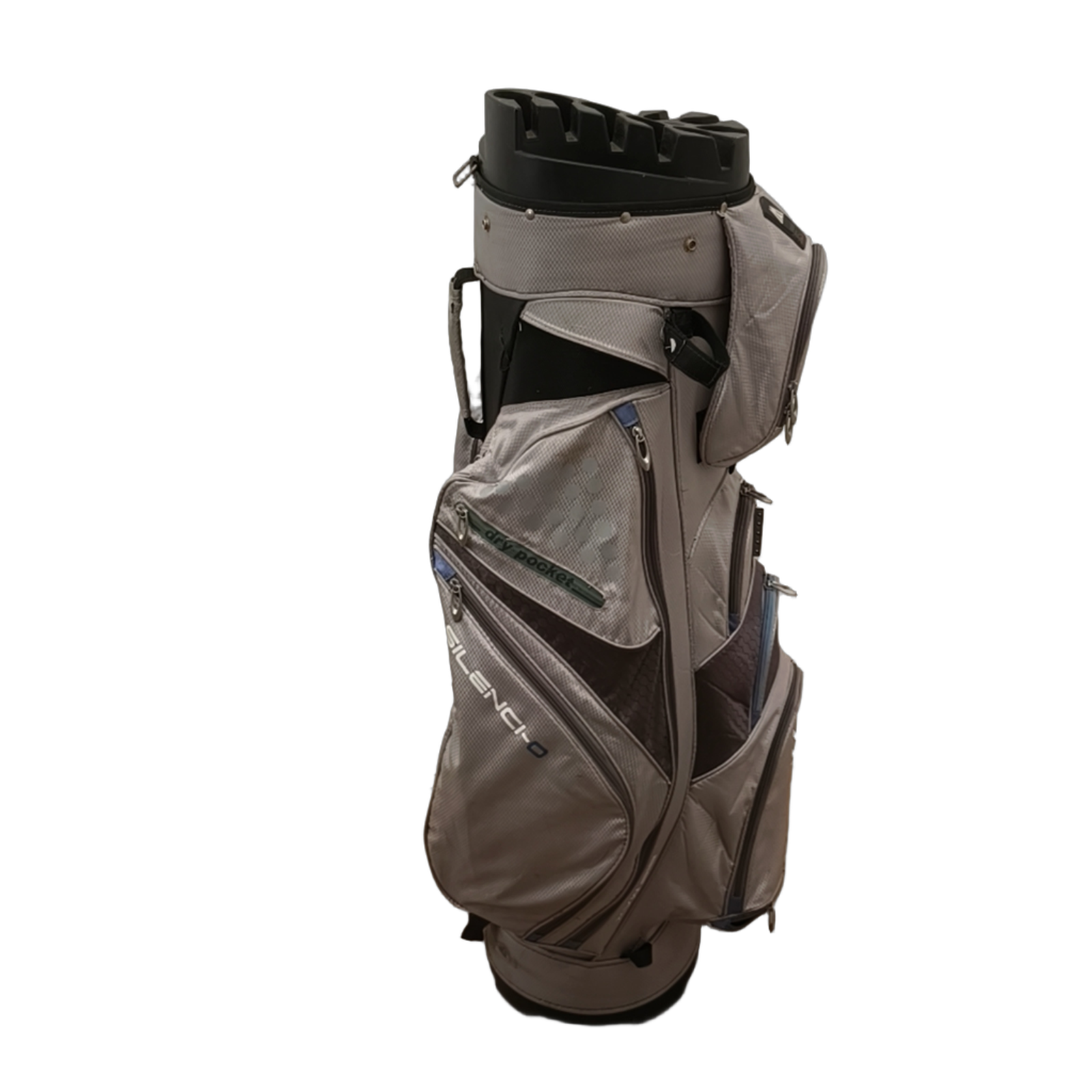 Big Max Silenci-o Golf Bag / 15-Rum / Grå [model:birefnet-general] [bg:handrolled]