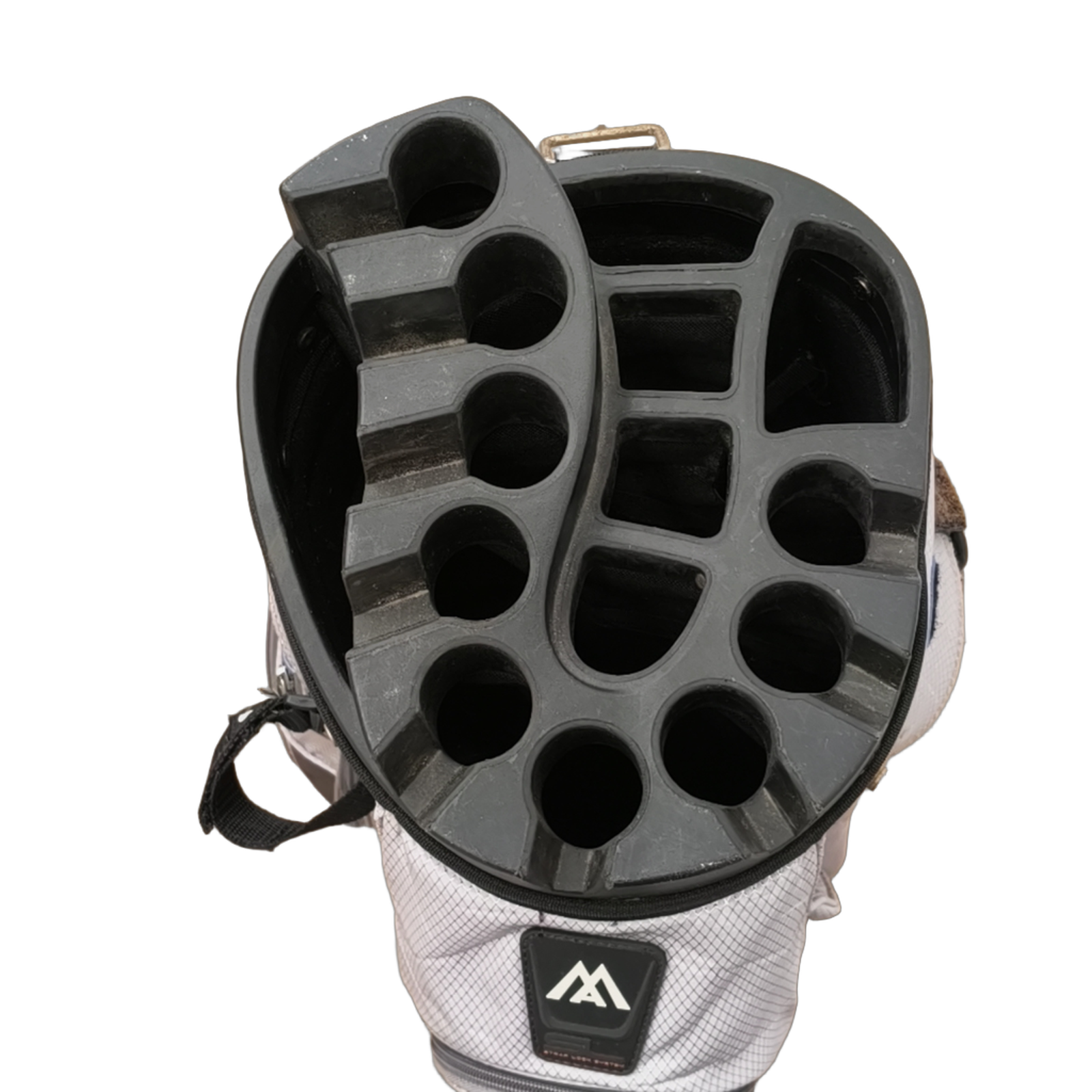 Big Max Silenci-o Golf Bag / 15-Rum / Grå [model:birefnet-general] [bg:handrolled]