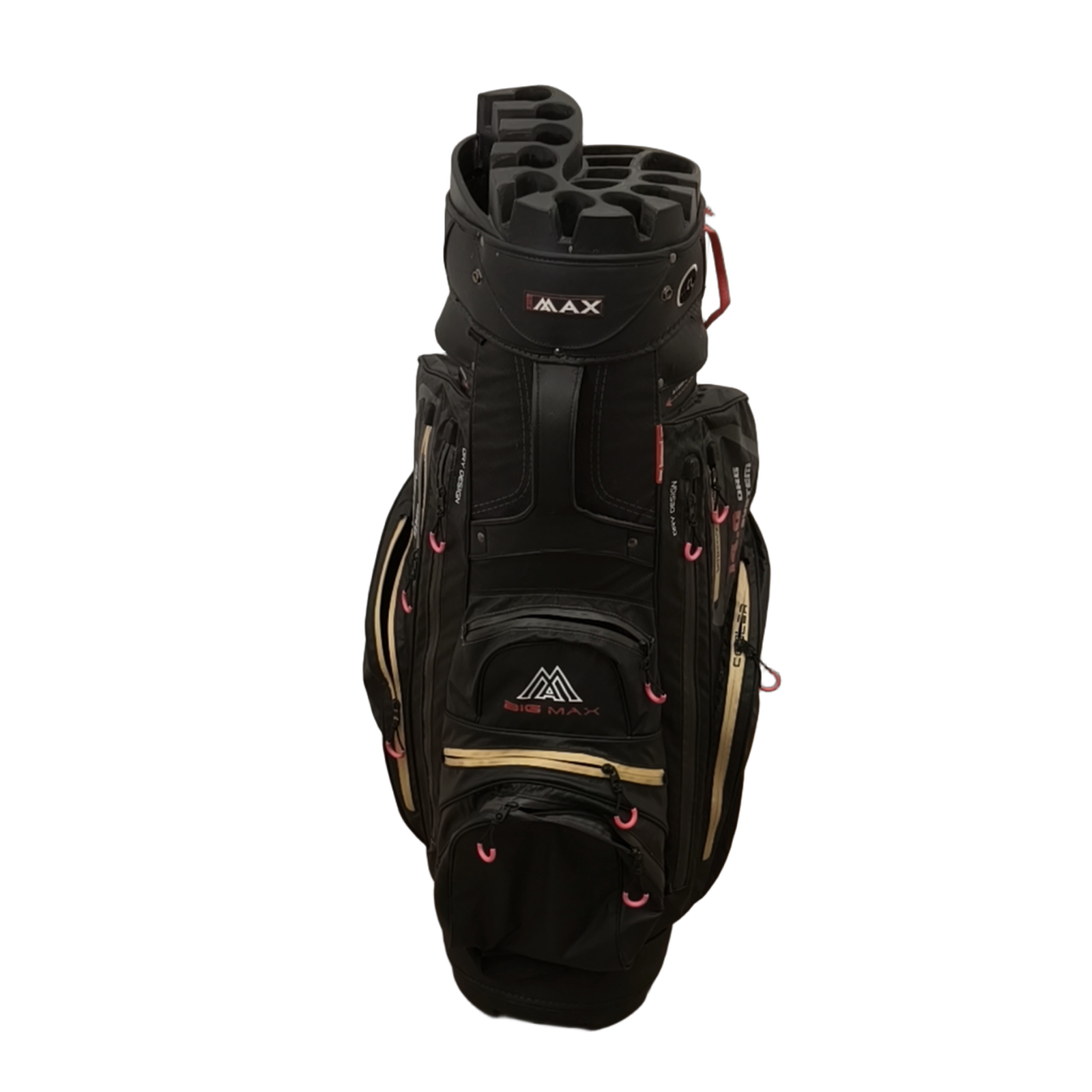 Big Max Dri Lite Silencio Golf Bag / 15-Rum / Sort [model:birefnet-general] [bg:handrolled]