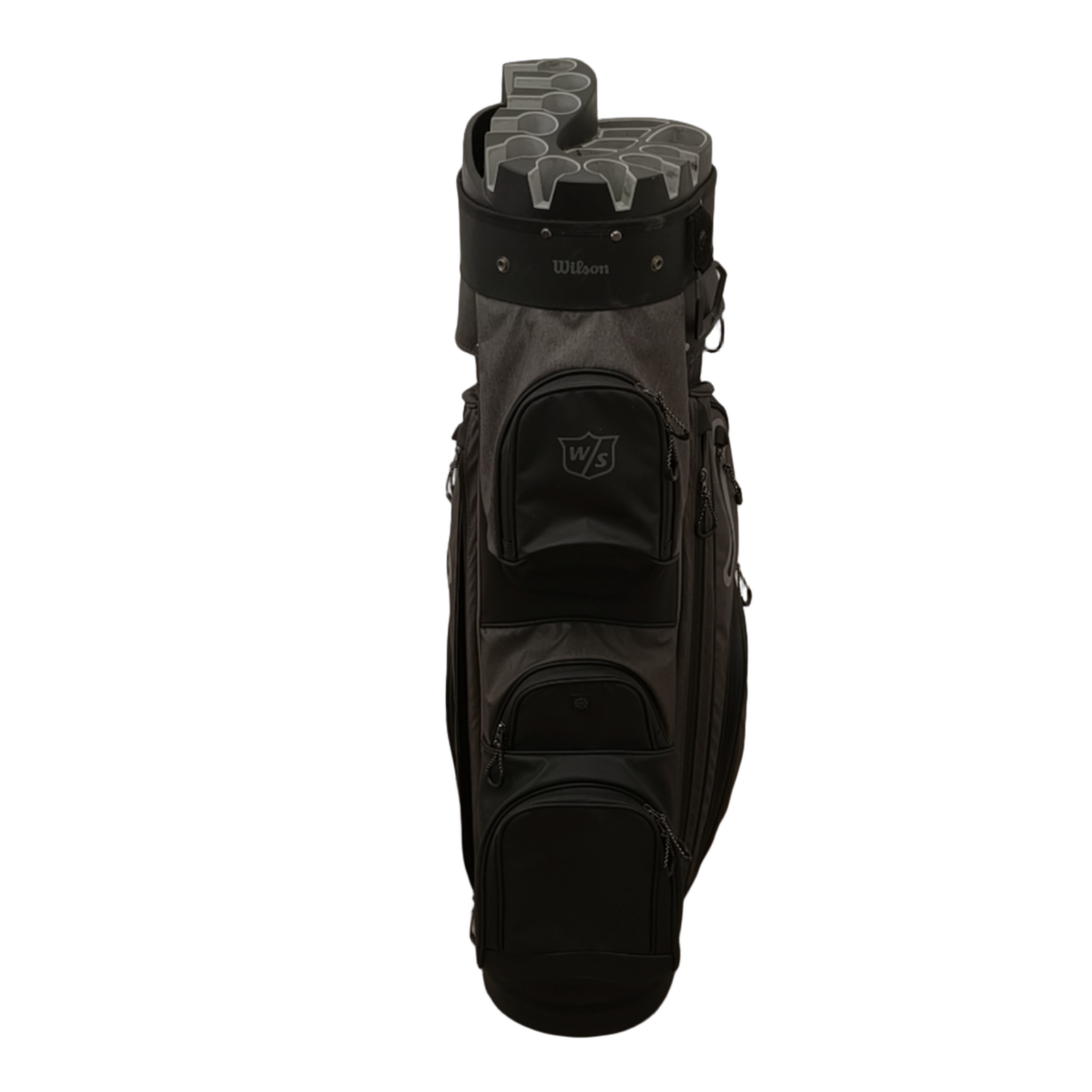 Wilson Staff Ilock Dry Golf Bag / 15-Rum / Sort [model:birefnet-general] [bg:handrolled]