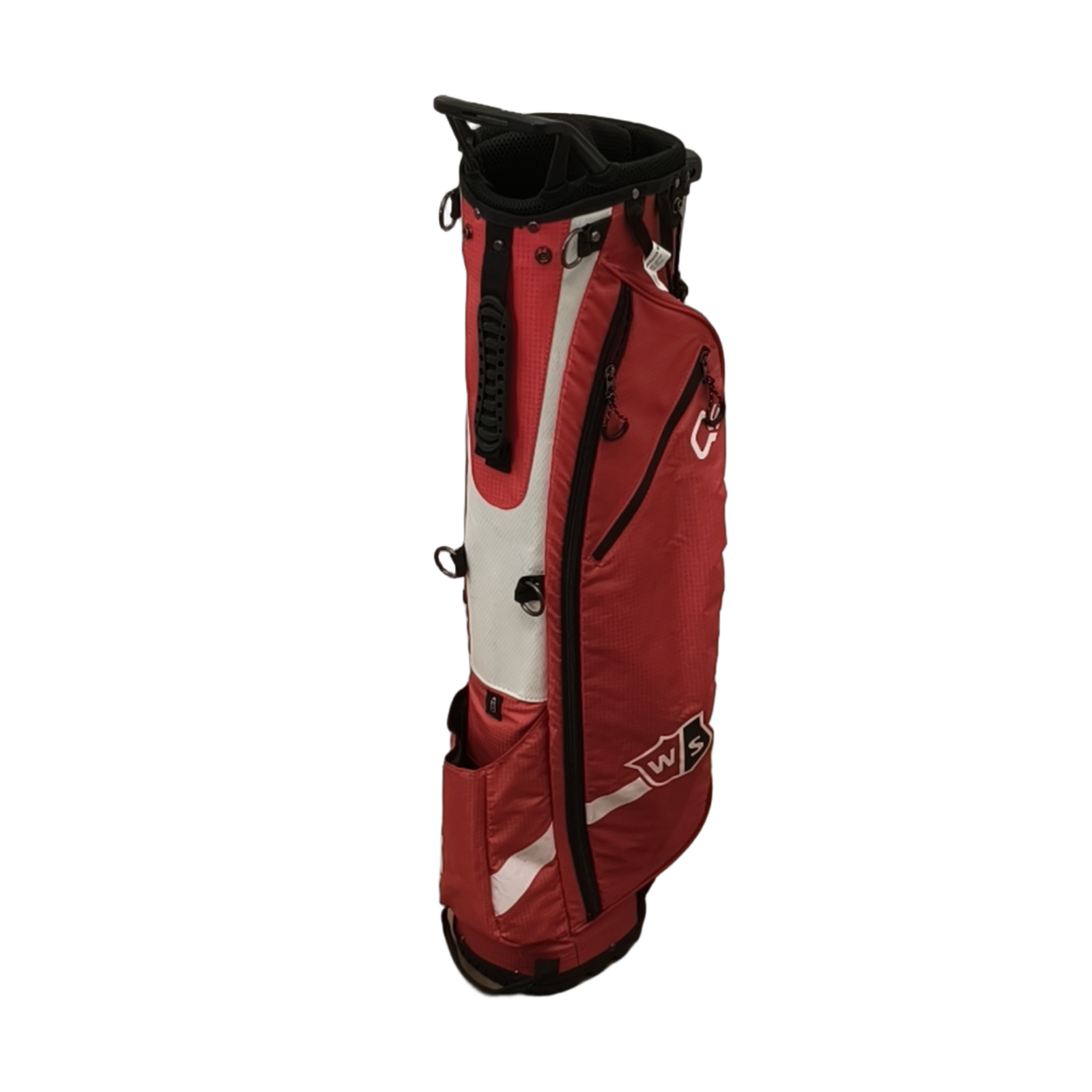 Wilson Staff Qs Golf Bag / 3-Rum / Rød [model:birefnet-general] [bg:handrolled]