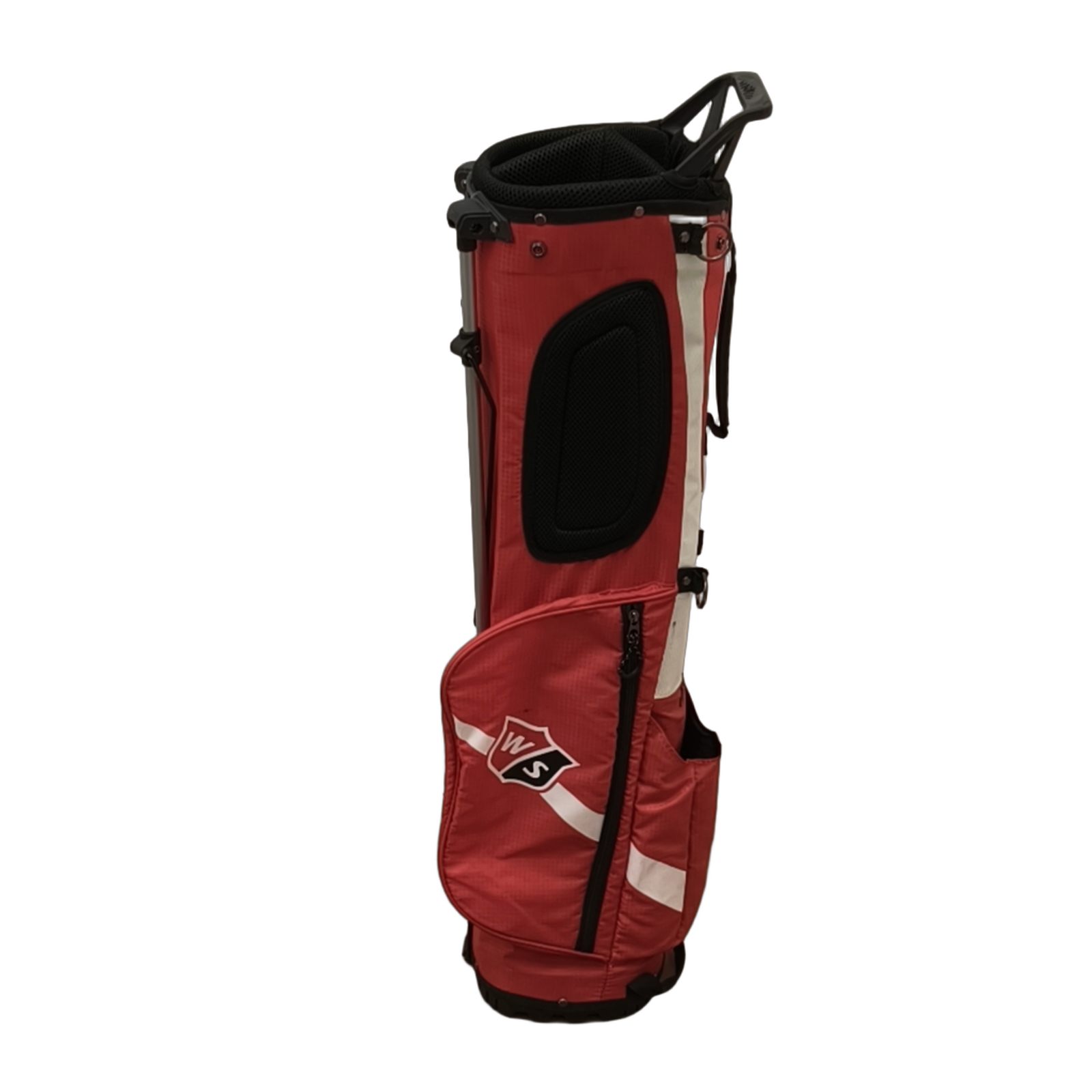 Wilson Staff Qs Golf Bag / 3-Rum / Rød [model:birefnet-general] [bg:handrolled]