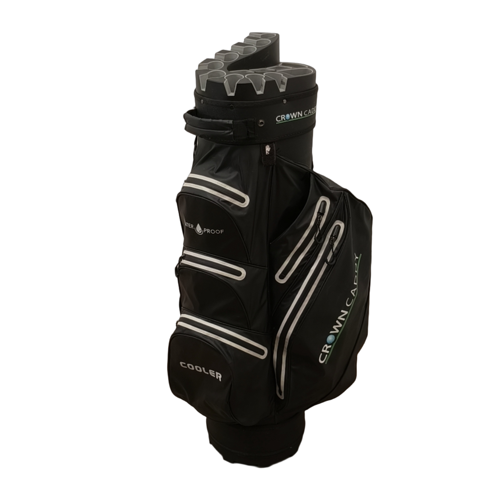 Crown Caddy  Golf Bag / 15-Rum / Sort [model:birefnet-general] [bg:handrolled]