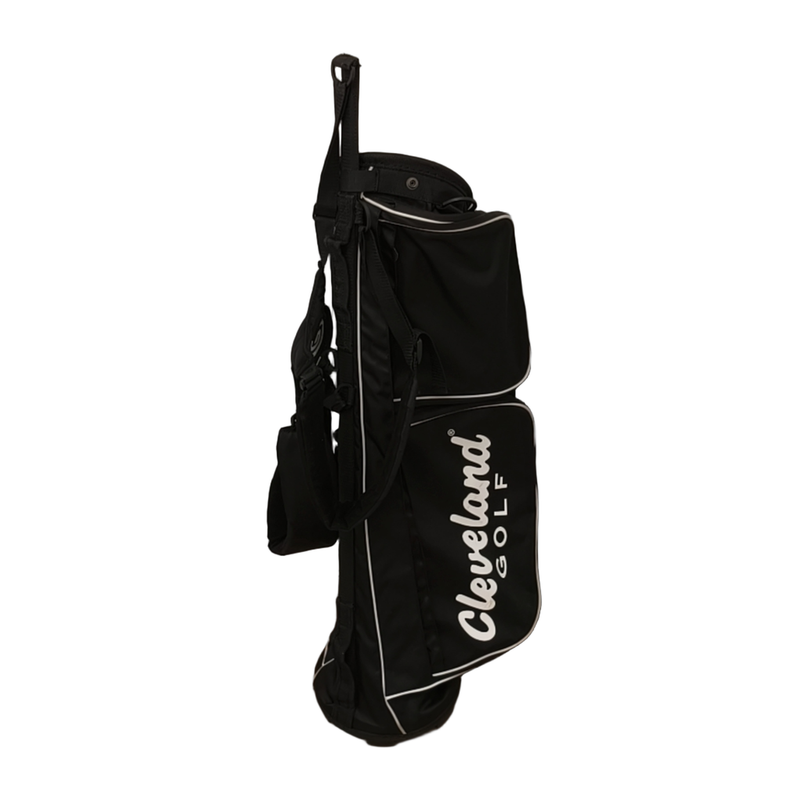 Cleveland  Golf Bag / 2-Rum / Sort [model:birefnet-general] [bg:handrolled]
