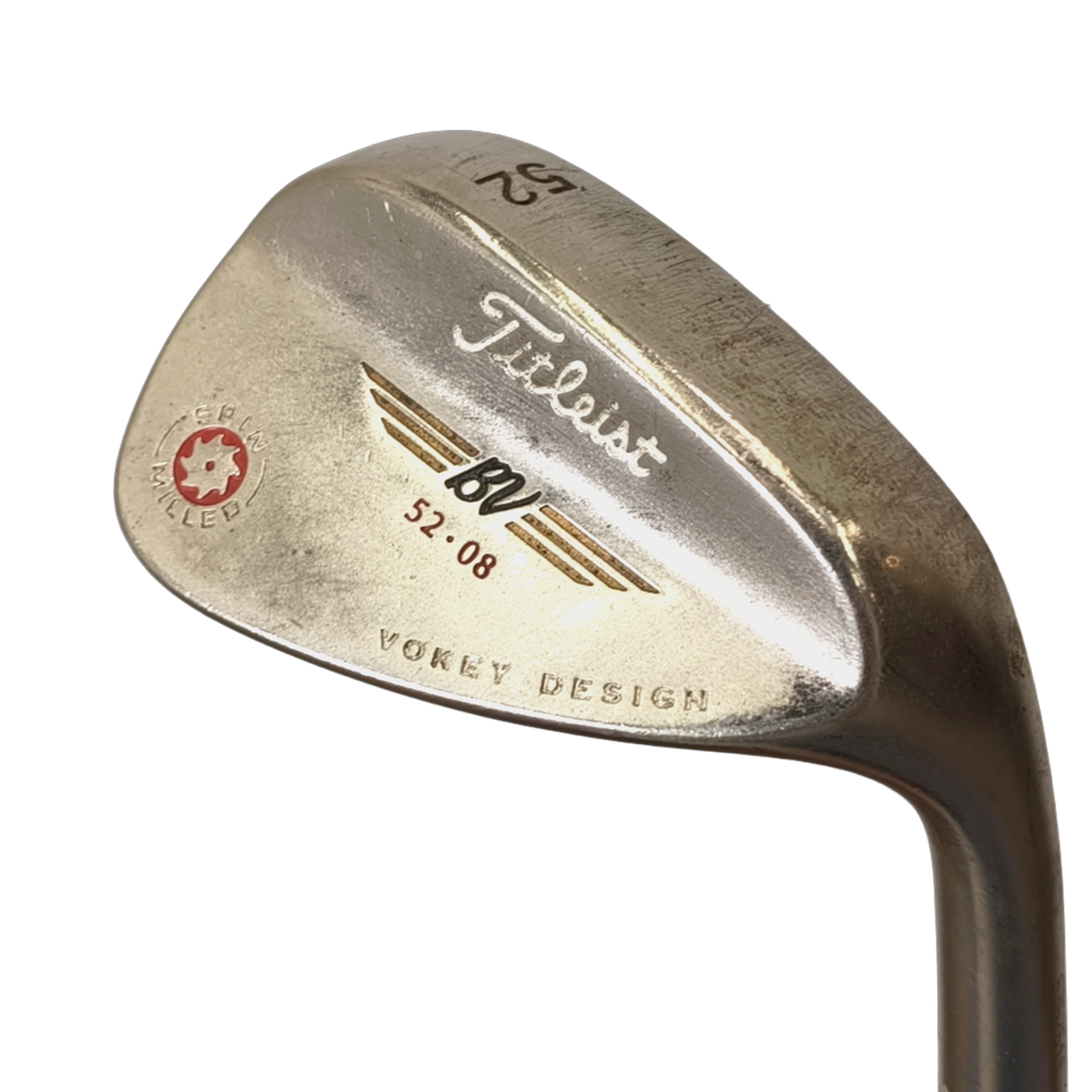 Titleist Spin Milled Wedge / Flex Wedge / 52/08 [model:birefnet-general] [bg:handrolled]