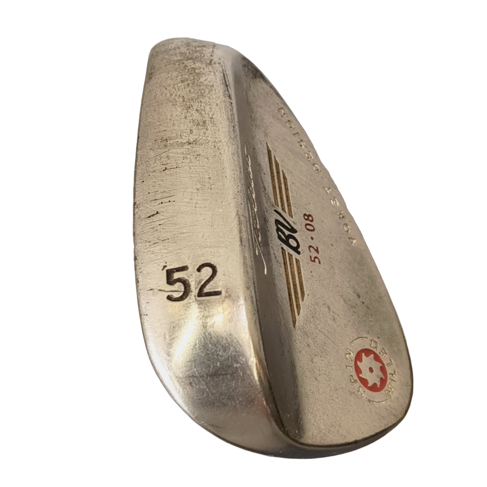 Titleist Spin Milled Wedge / Flex Wedge / 52/08 [model:birefnet-general] [bg:handrolled]